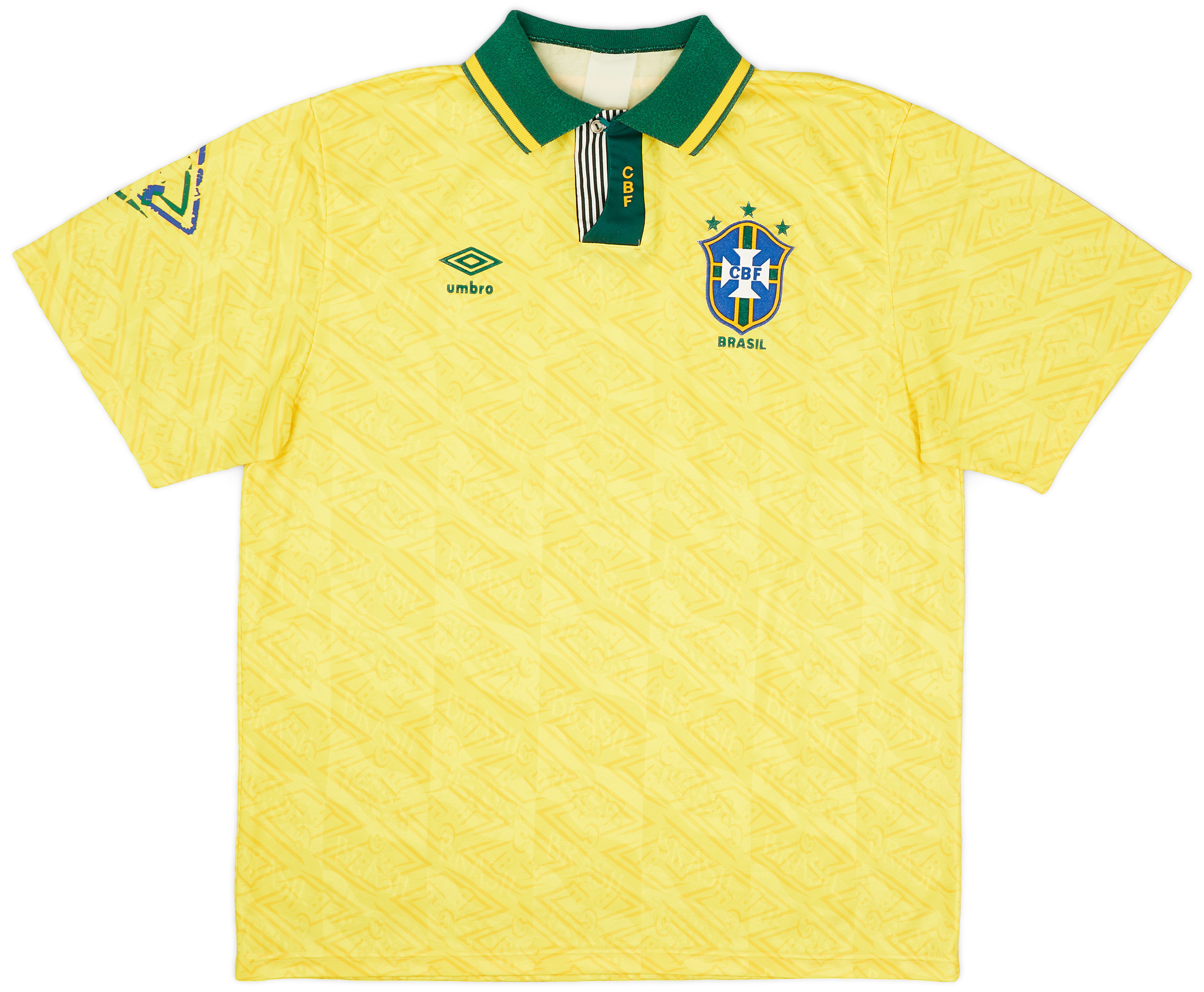 1992-93 Brazil Home Shirt - 7/10 - ()