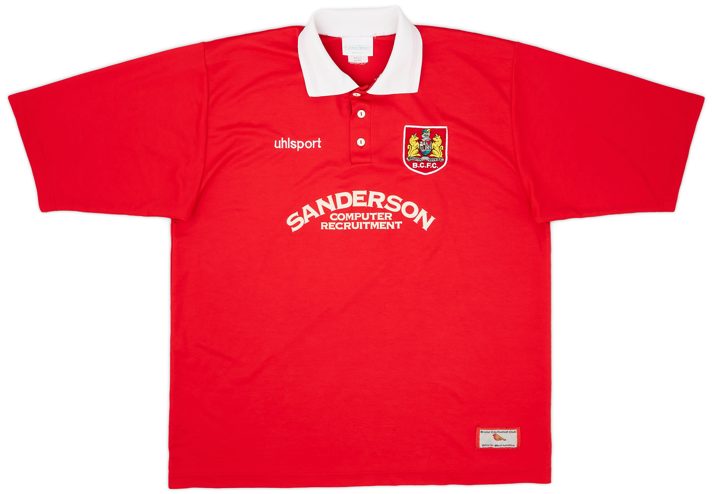 1998-99 Bristol City Home Shirt - 8/10 - ()