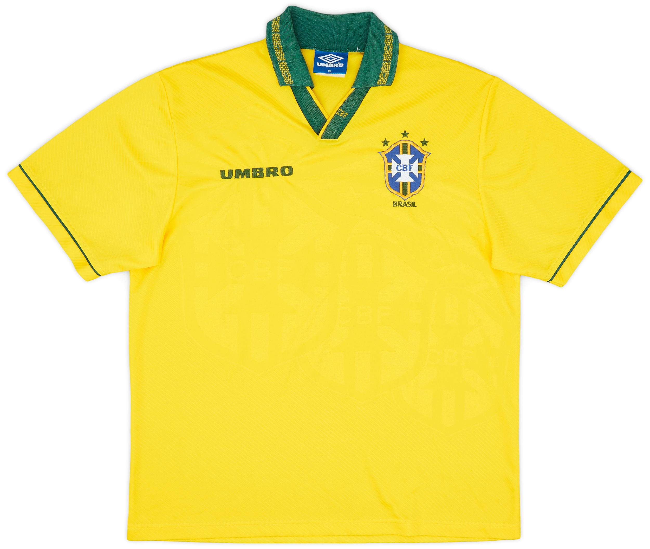 1993-94 Brazil Home Shirt - 8/10 - ()