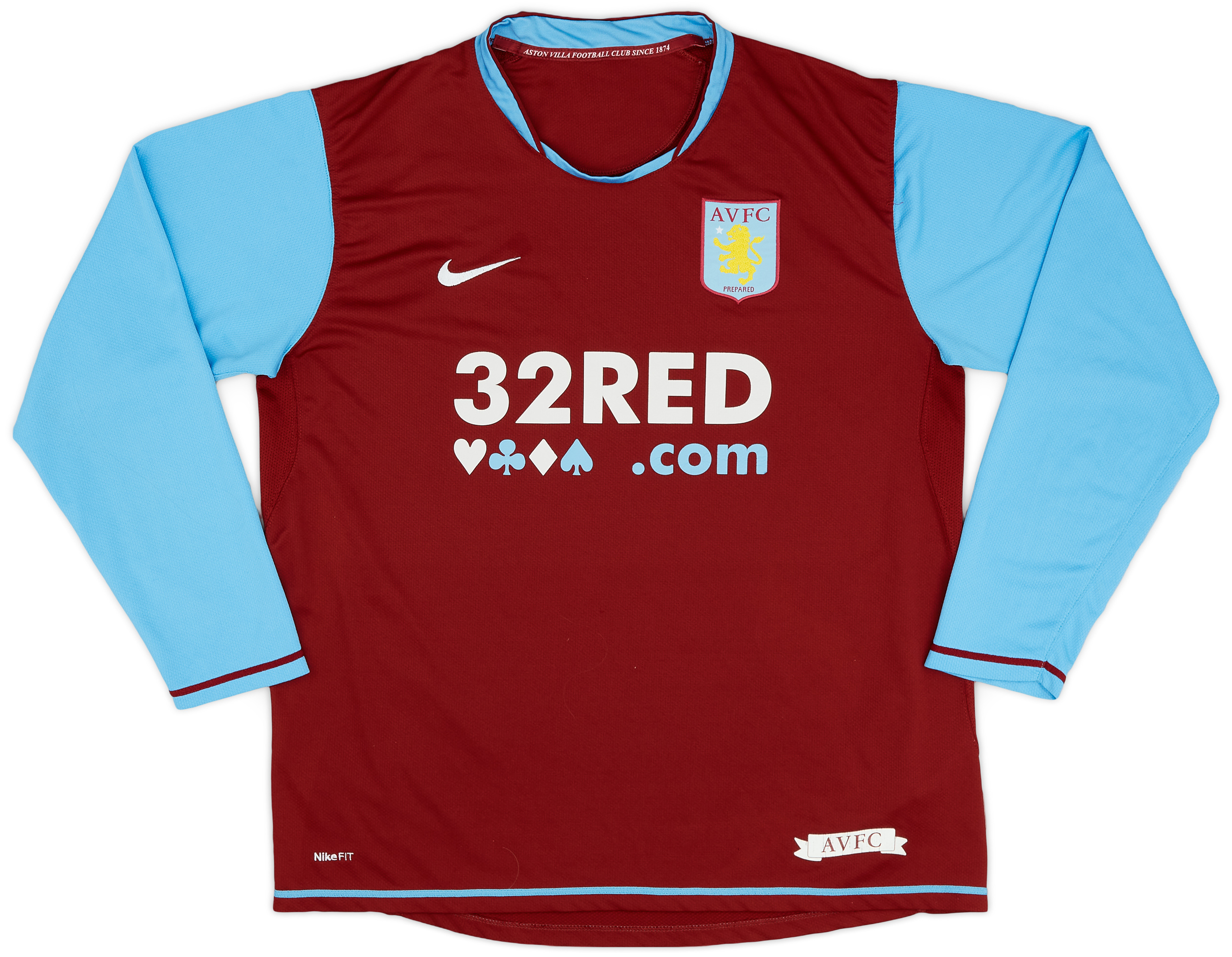 2007-08 Aston Villa Home Shirt - 8/10 - ()