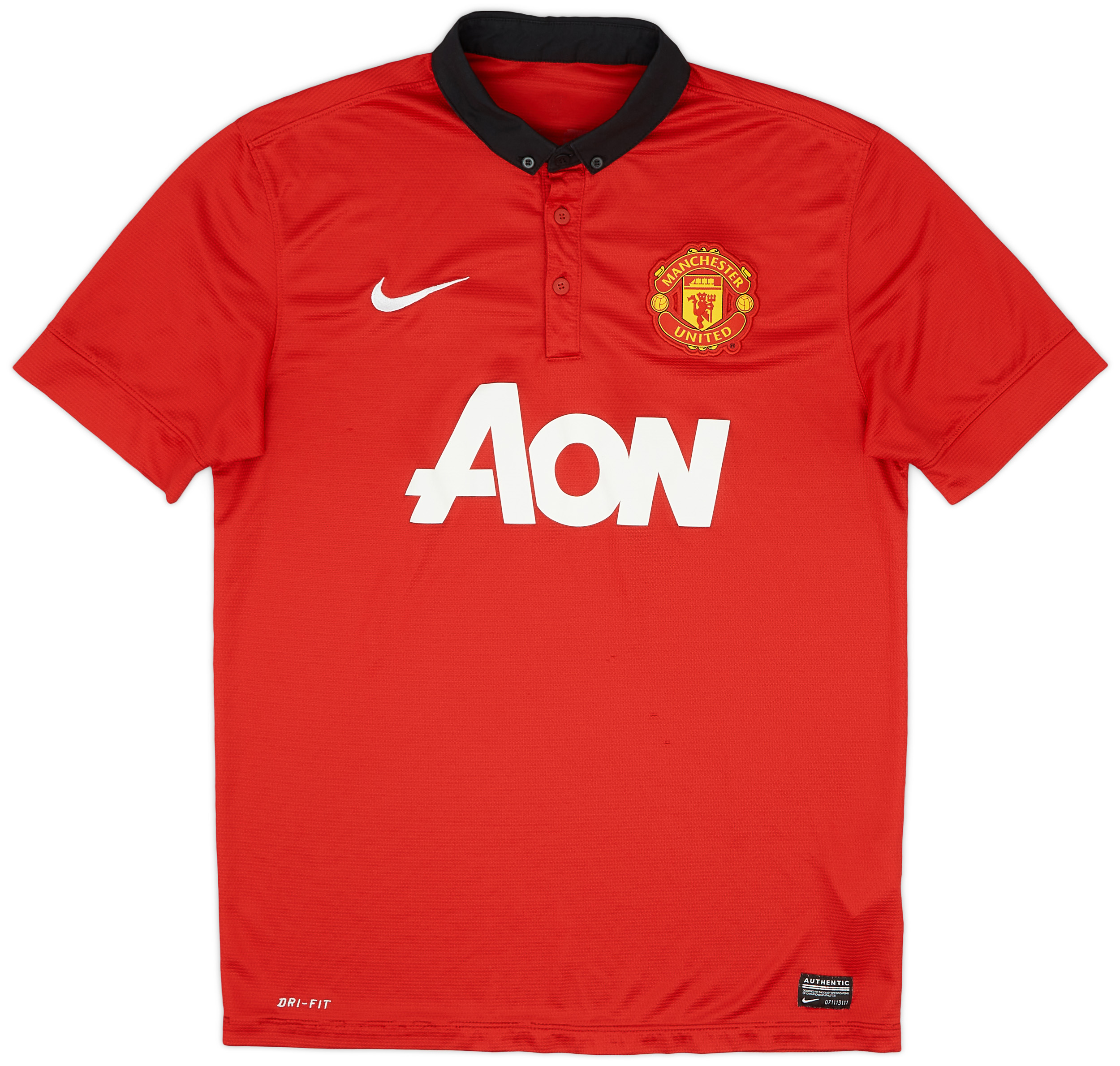 2013-14 Manchester United Home Shirt - 8/10 - ()