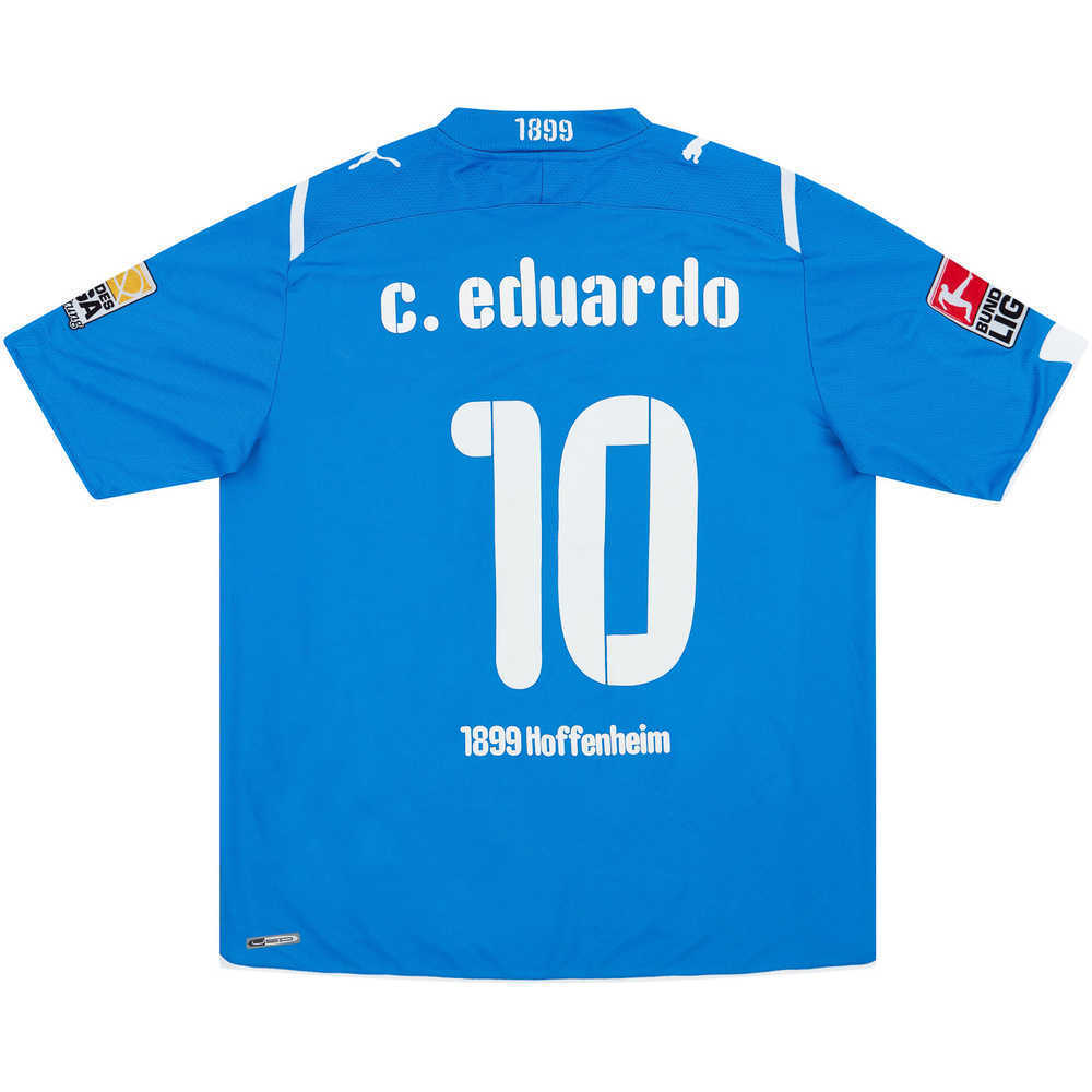 2009-11 TSG Hoffenheim Home Shirt C. Eduardo #10 (Excellent) L