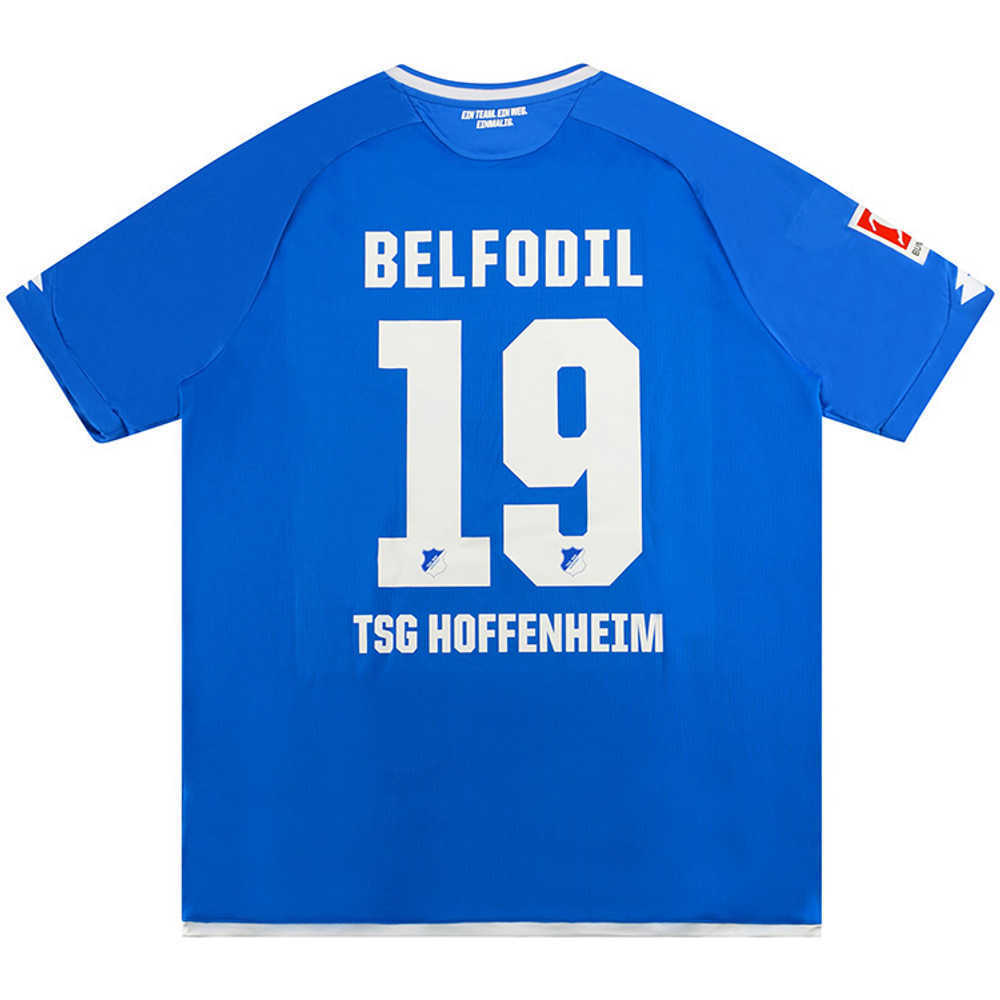 2018-19 TSG Hoffenheim Match Issue Home Shirt Belfodil #19 *As New* 3XL