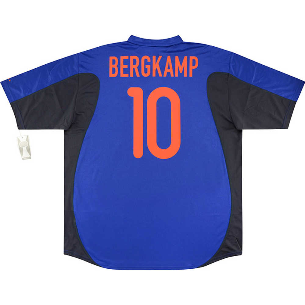 2000-02 Holland Away Shirt Bergkamp #10 *w/Tags* XL