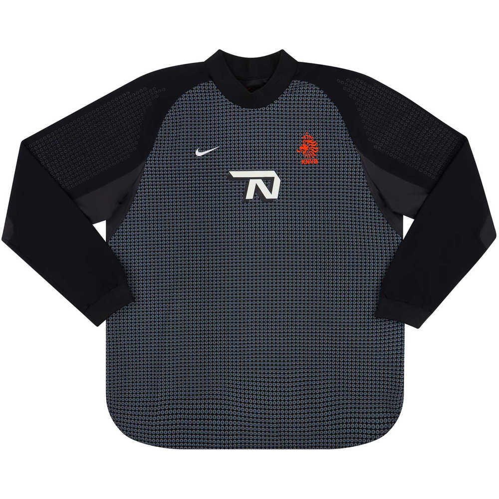 2000-02 Holland Player Issue GK Black Training Shirt #16 (Westerveld) *Mint* XXL