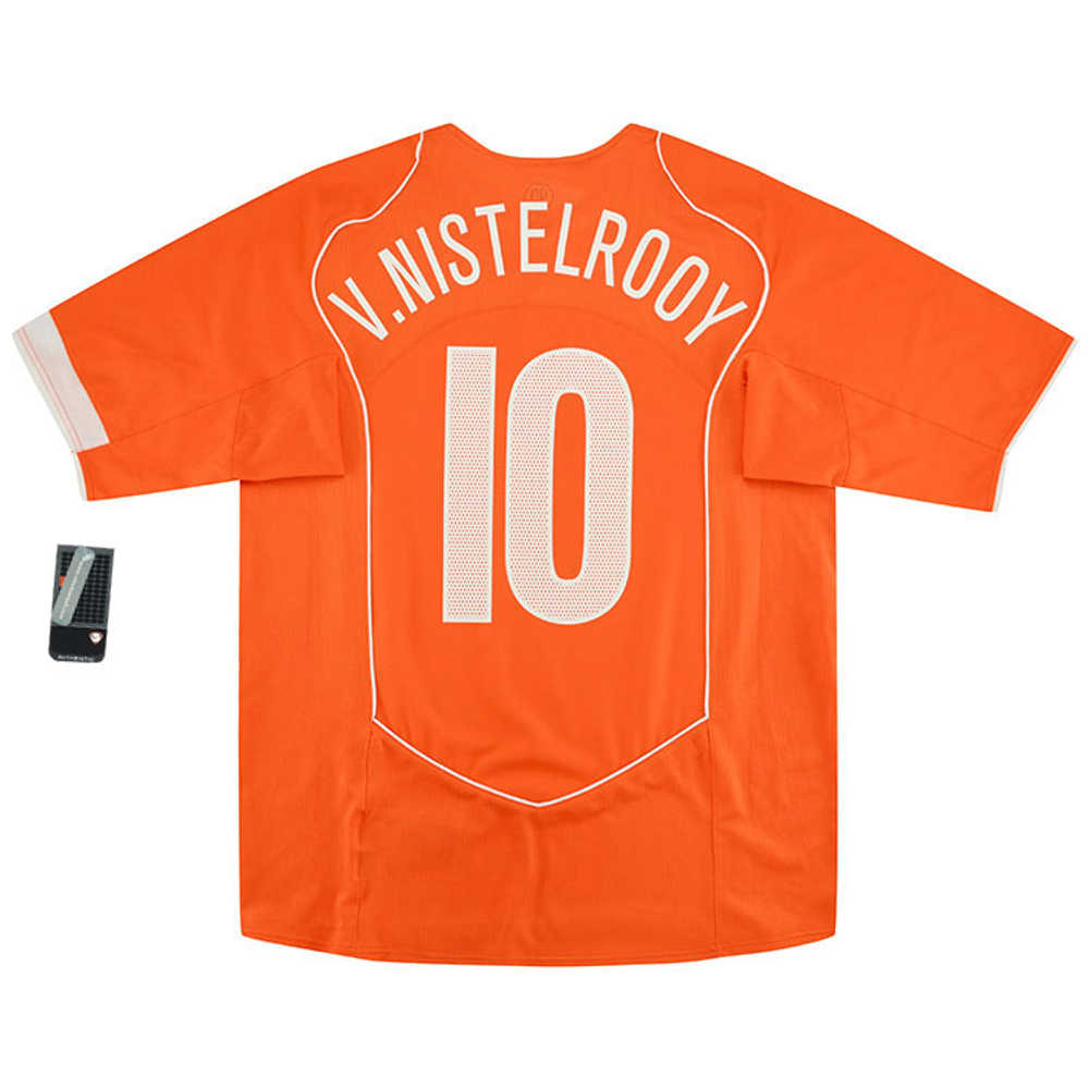 2004-06 Holland Home Shirt V.Nistelrooy #10 *w/Tags* XL