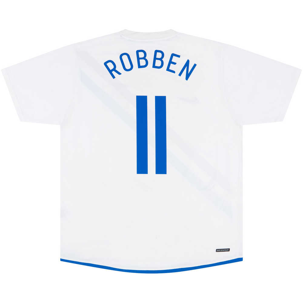 2006-08 Holland Away Shirt Robben #11 *w/Tags* L