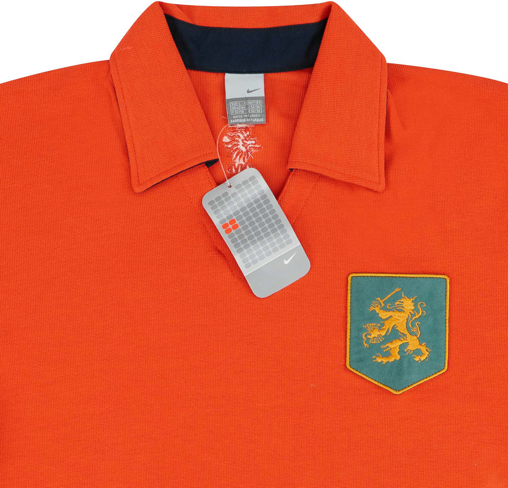 2006-08 Holland Nike Retro Polo Shirt *BNIB*-Holland View All Clearance Classic Clearance Training Classic Training Euro 2020