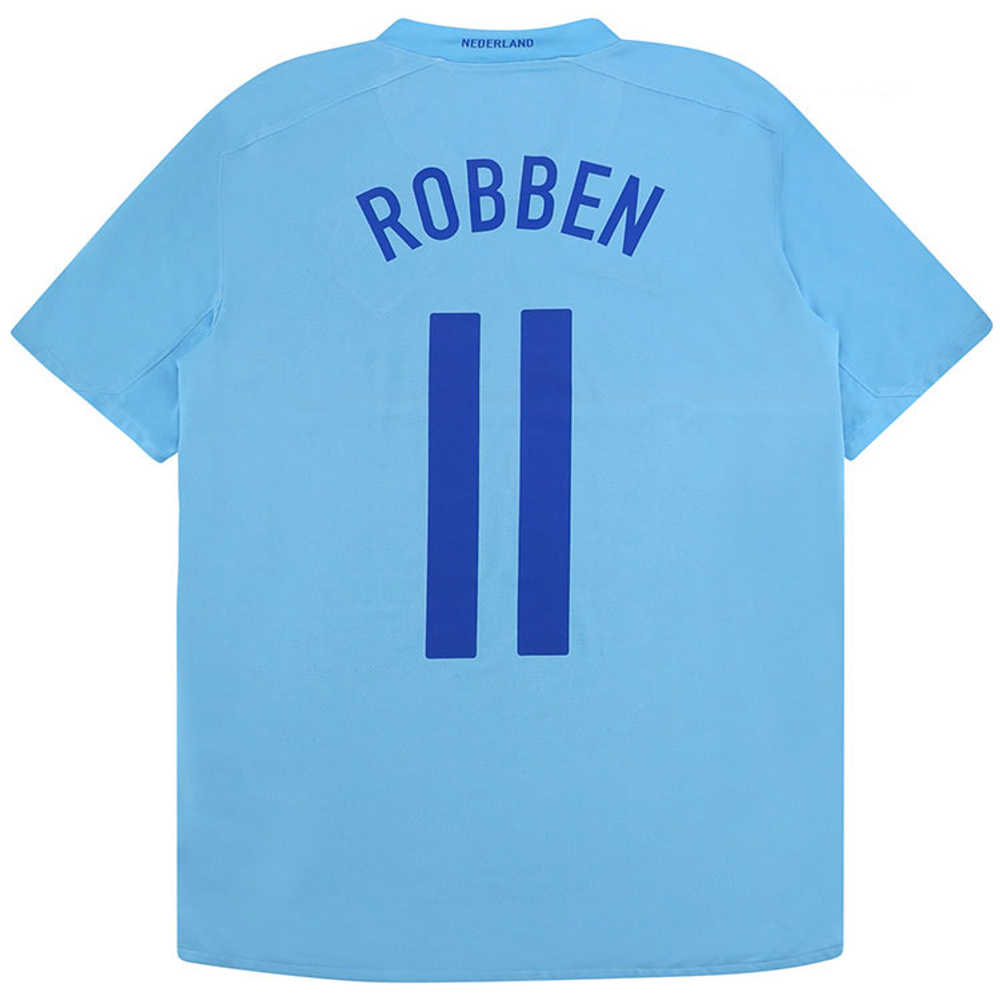 2008-09 Holland Away Shirt Robben #11 *Mint* XL 