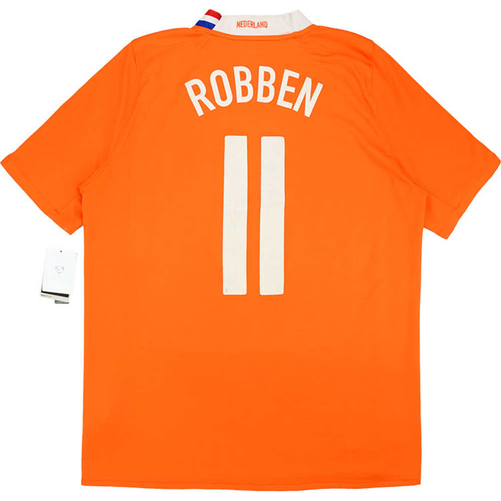 2008-10 Holland Home Shirt Robben #11 *w/Tags* S