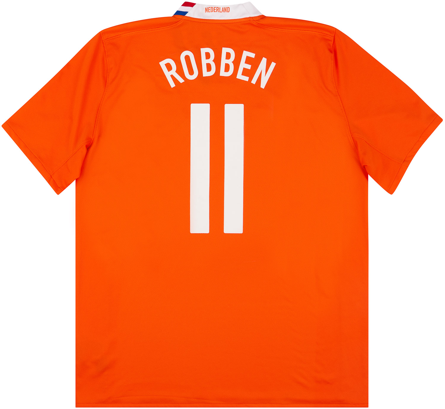 Trots volume Jeugd 2008-10 Holland Home Shirt Robben #11 (Excellent - 9/10)