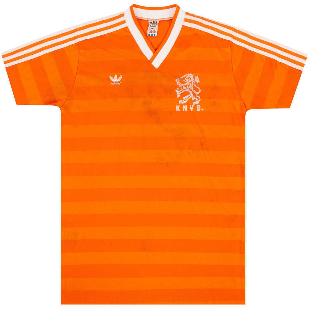 1985-89 Holland Match Worn Home Shirt #2