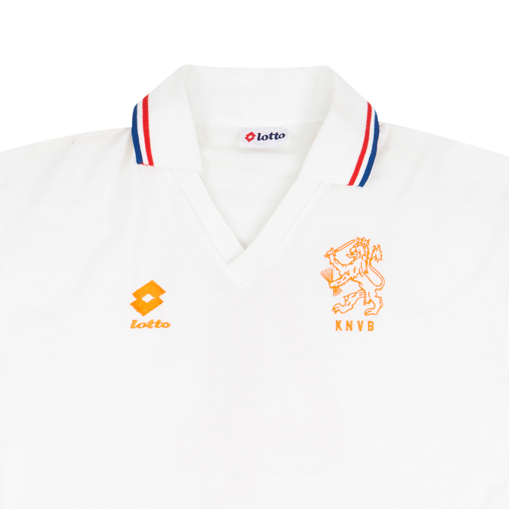 1992-94 Holland Match Issue Away Shirt #4 (de Boer)-Match Worn Shirts Holland Certified Match Worn