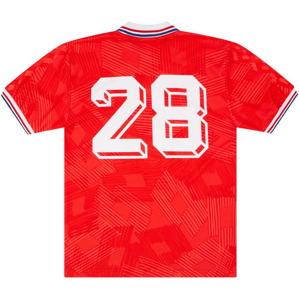 1992-94 Holland U-21 Match Issue Home Shirt #28