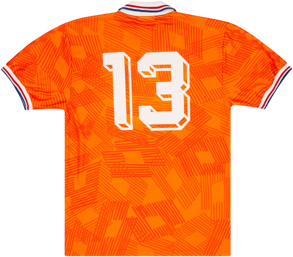 1991-93 Holland Match Issue Home Shirt #13 (Meijer)-Match Worn Shirts Holland Certified Match Worn Dazzling Designs