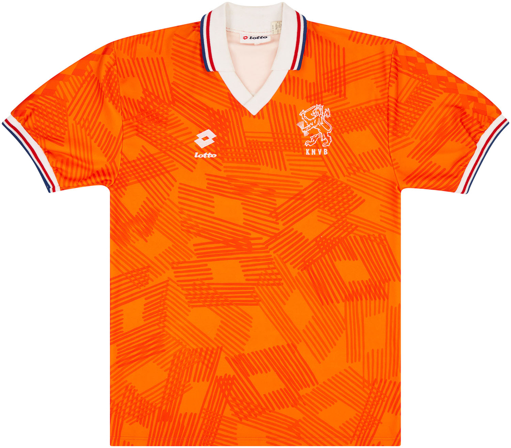 1991-93 Holland Match Issue Home Shirt #13 (Meijer)-Match Worn Shirts Holland Certified Match Worn Dazzling Designs