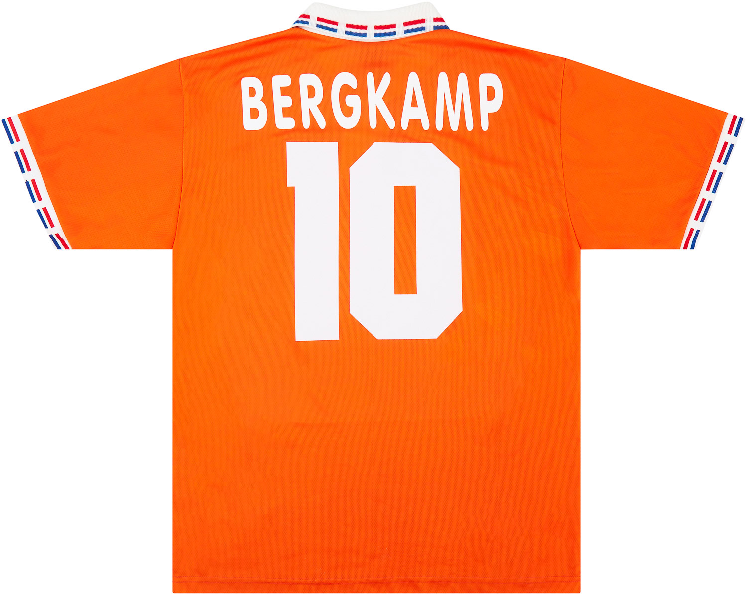 1996 Holland Home Shirt Bergkamp #10 (Excellent) XL