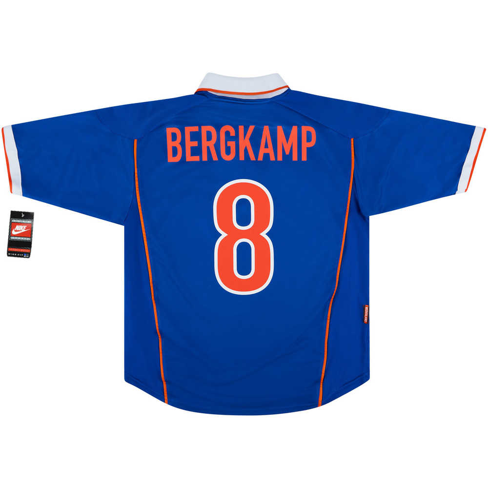 1998-00 Holland Away Shirt Bergkamp #8 *w/Tags* M