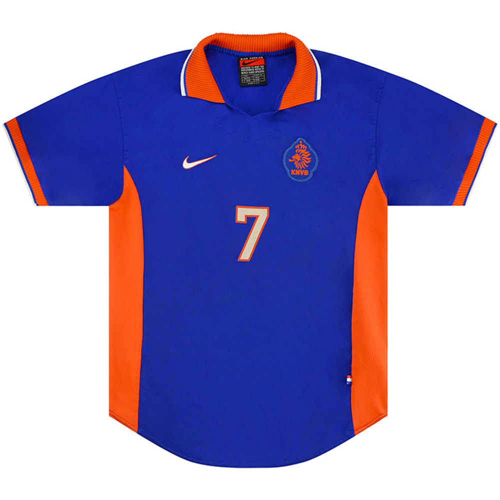 1996-97 Holland Match Issue Away Shirt #7