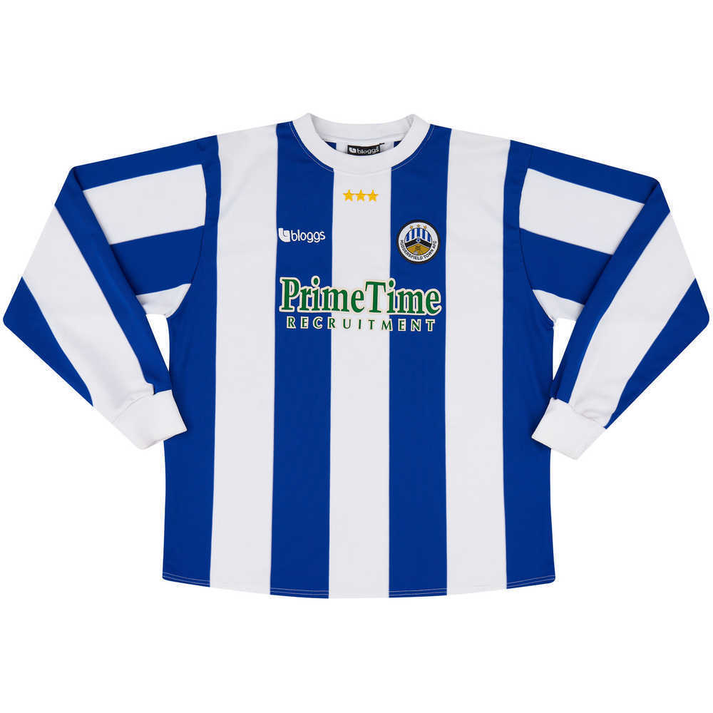 2001-02 Huddersfield Home L/S Shirt (Very Good) L