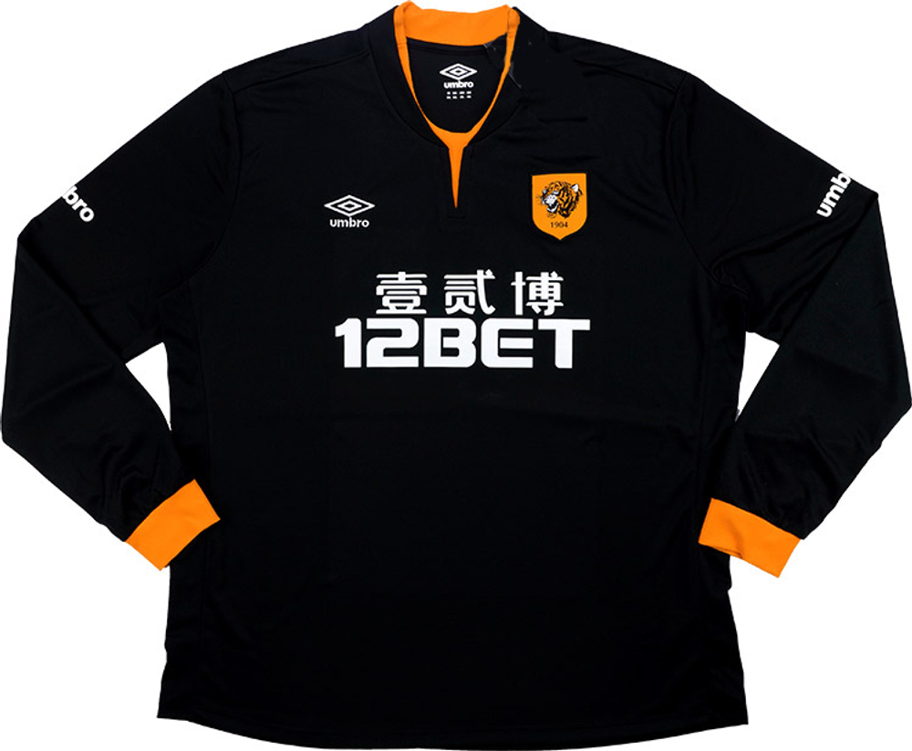 2014-15 Hull City L/S Away Shirt (Very Good) S