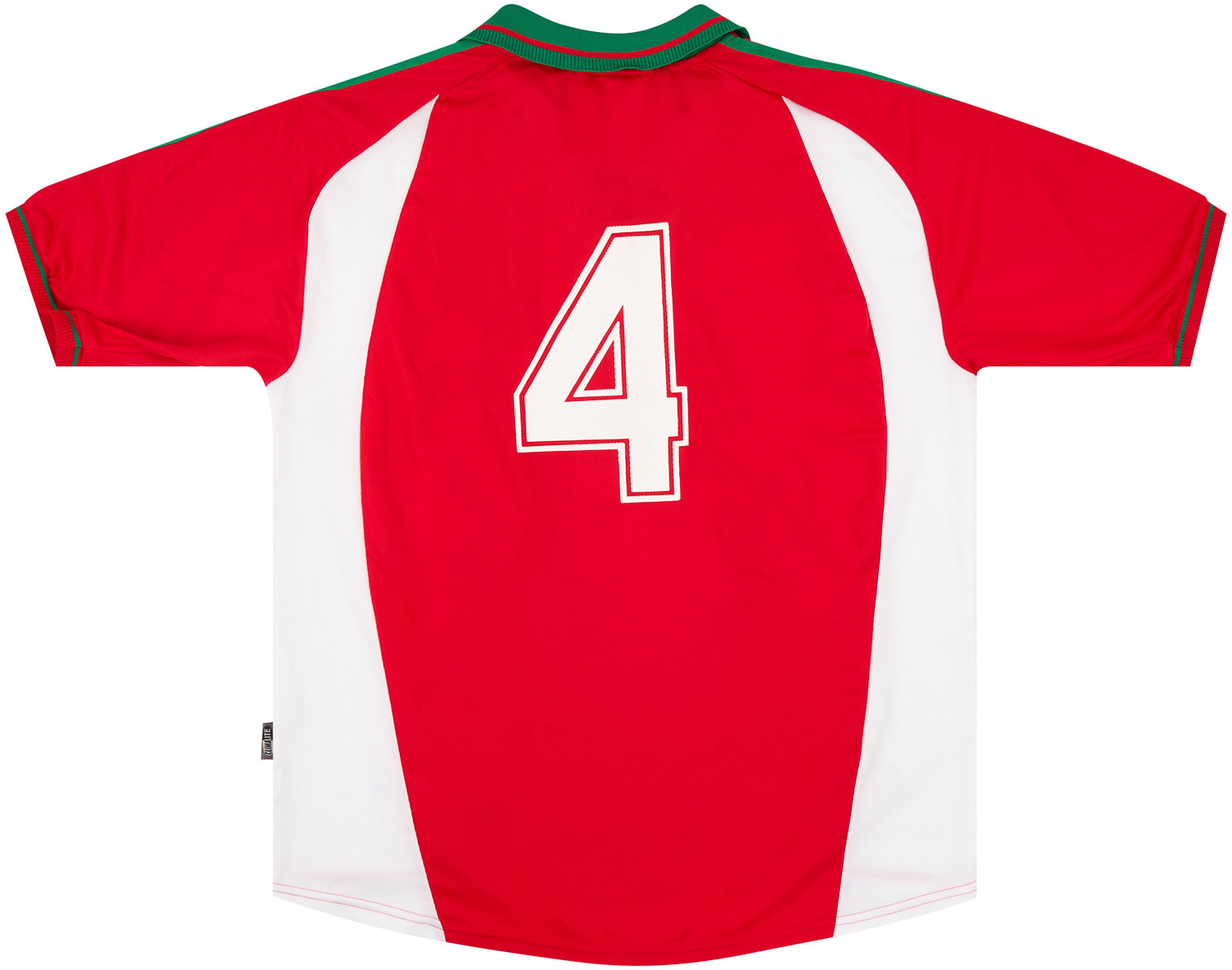 2000 Hungary Match Worn Home Shirt #4 (Mátyus) v Italy