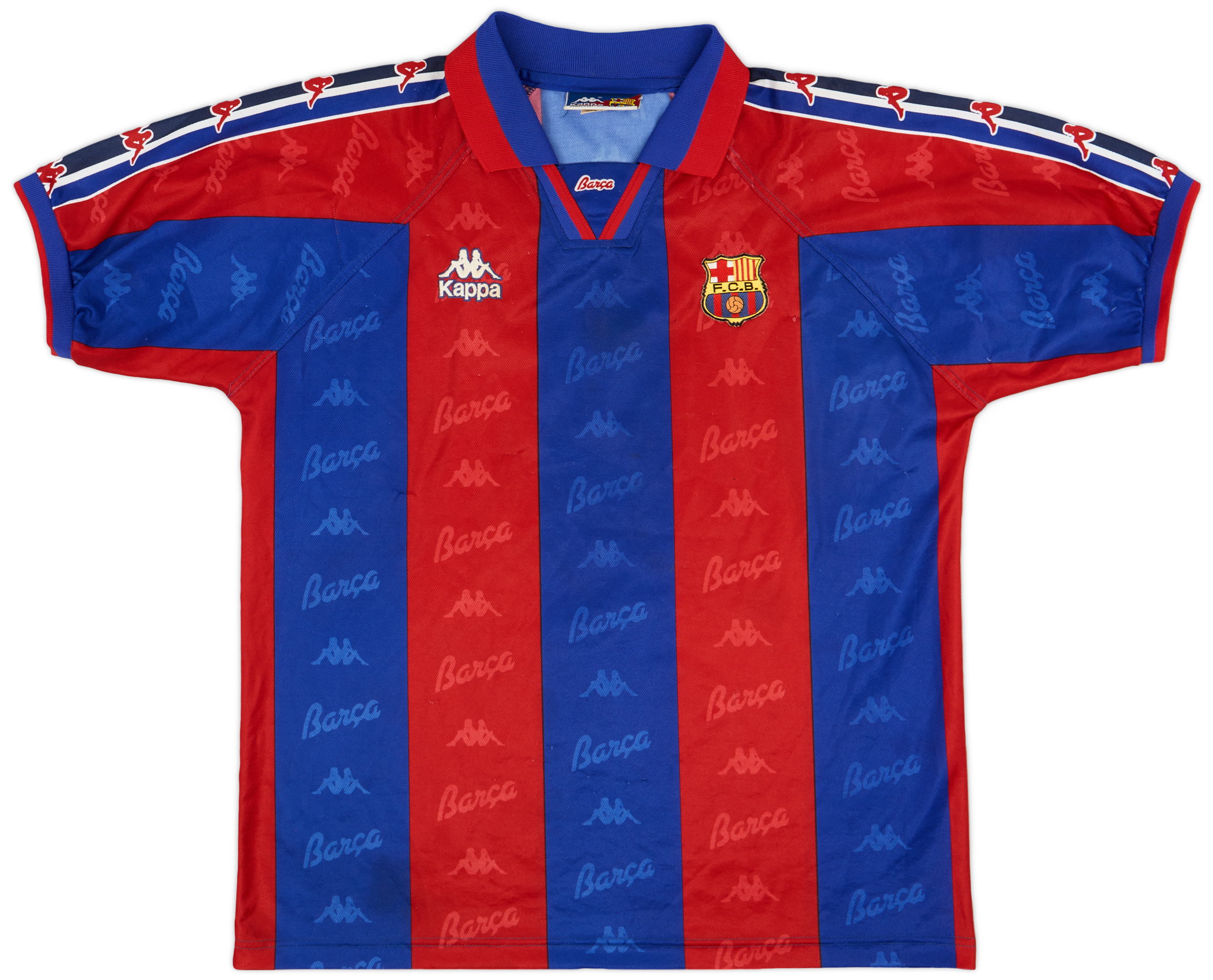 1995-97 Barcelona Home Shirt - 8/10 - ()