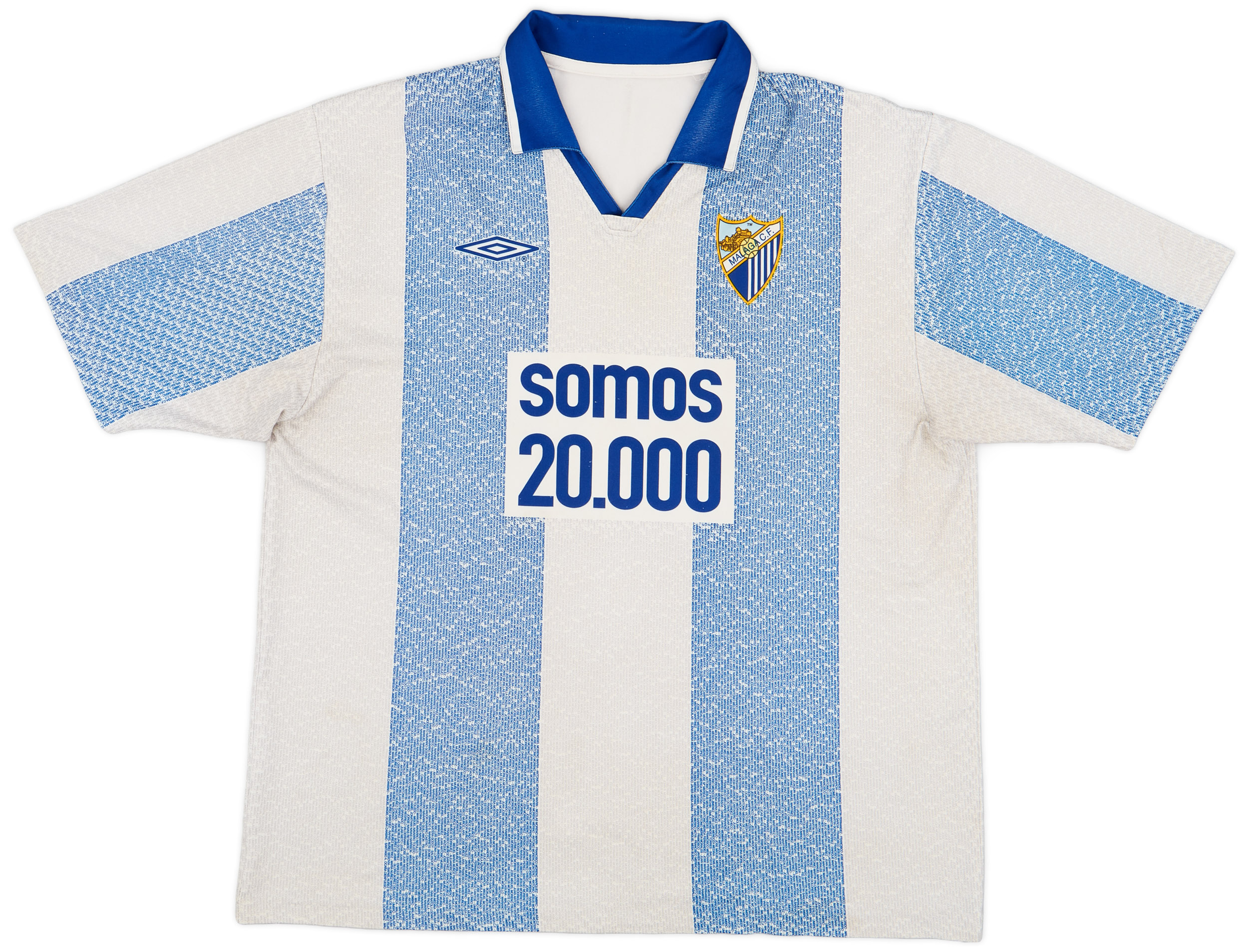 2004-05 Malaga 'Somos 20.000' Home Shirt - 7/10 - ()