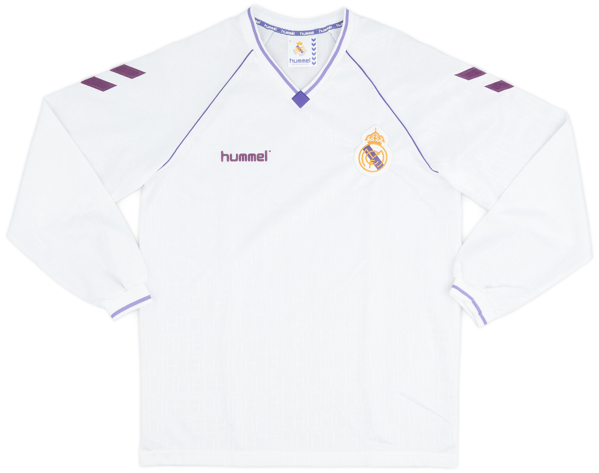 1990-91 Real Madrid Home Shirt - 9/10 - ()