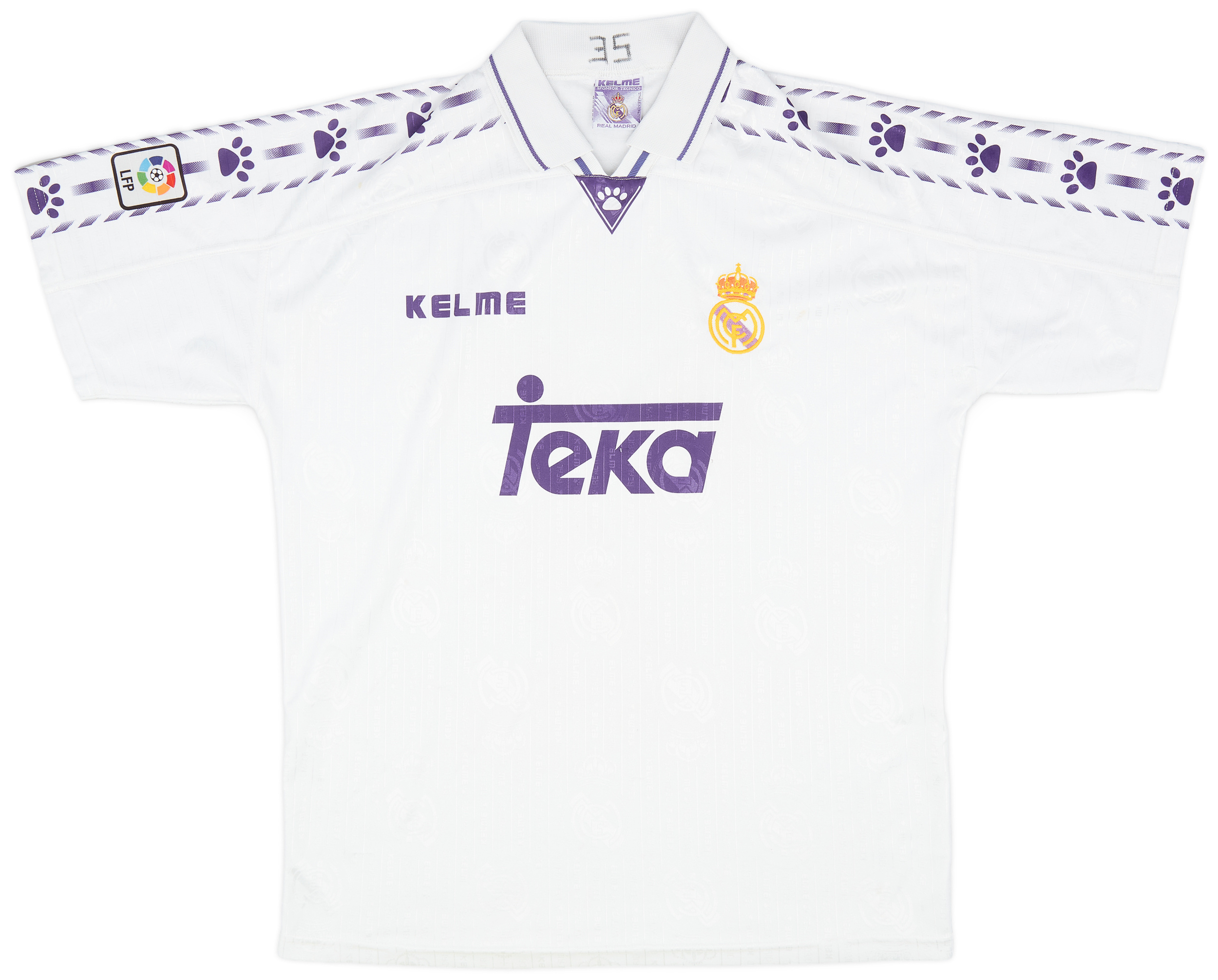 1996-97 Real Madrid Home Shirt - 8/10 - ()