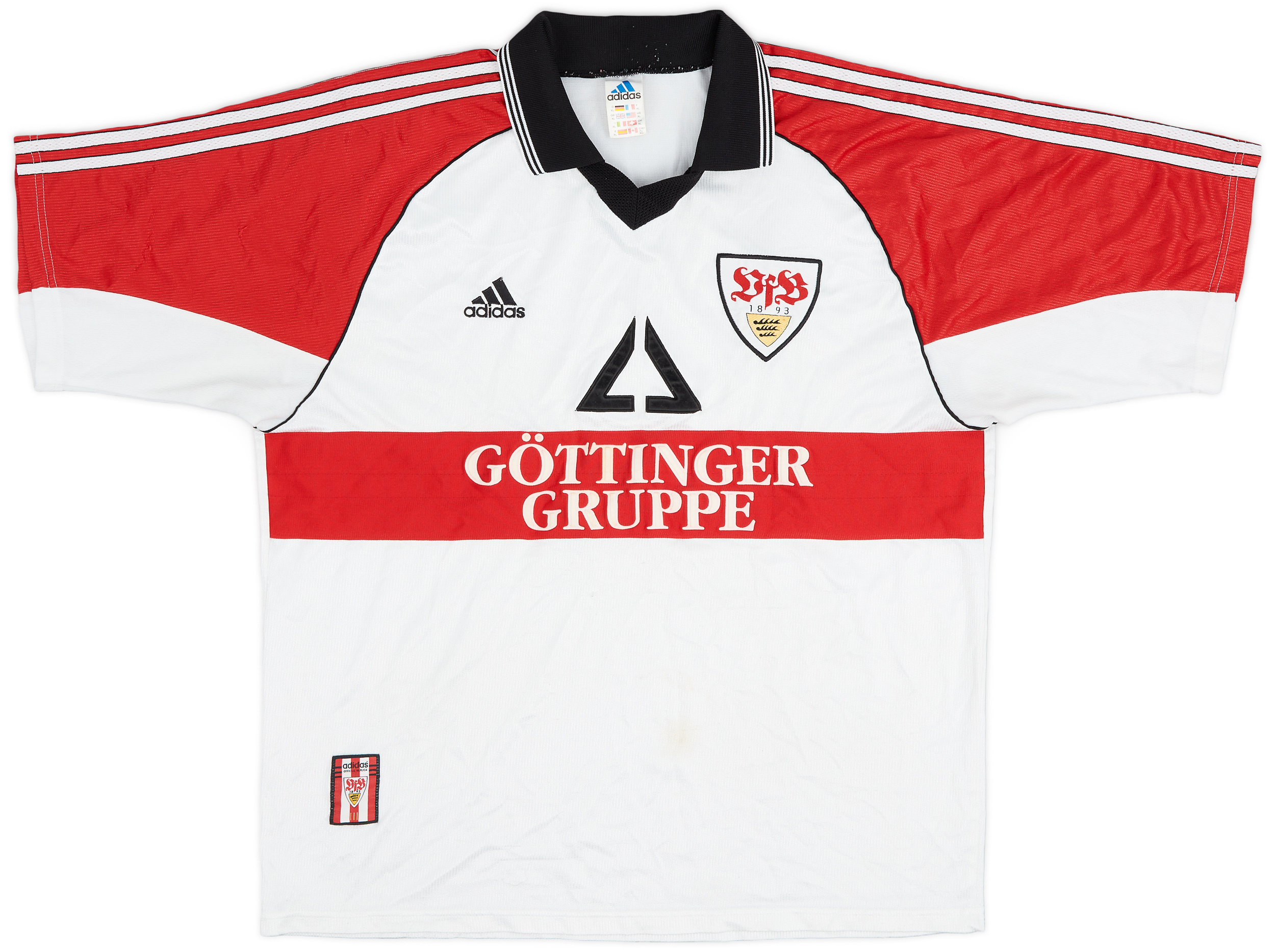 1998-99 Stuttgart Home Shirt - 6/10 - ()