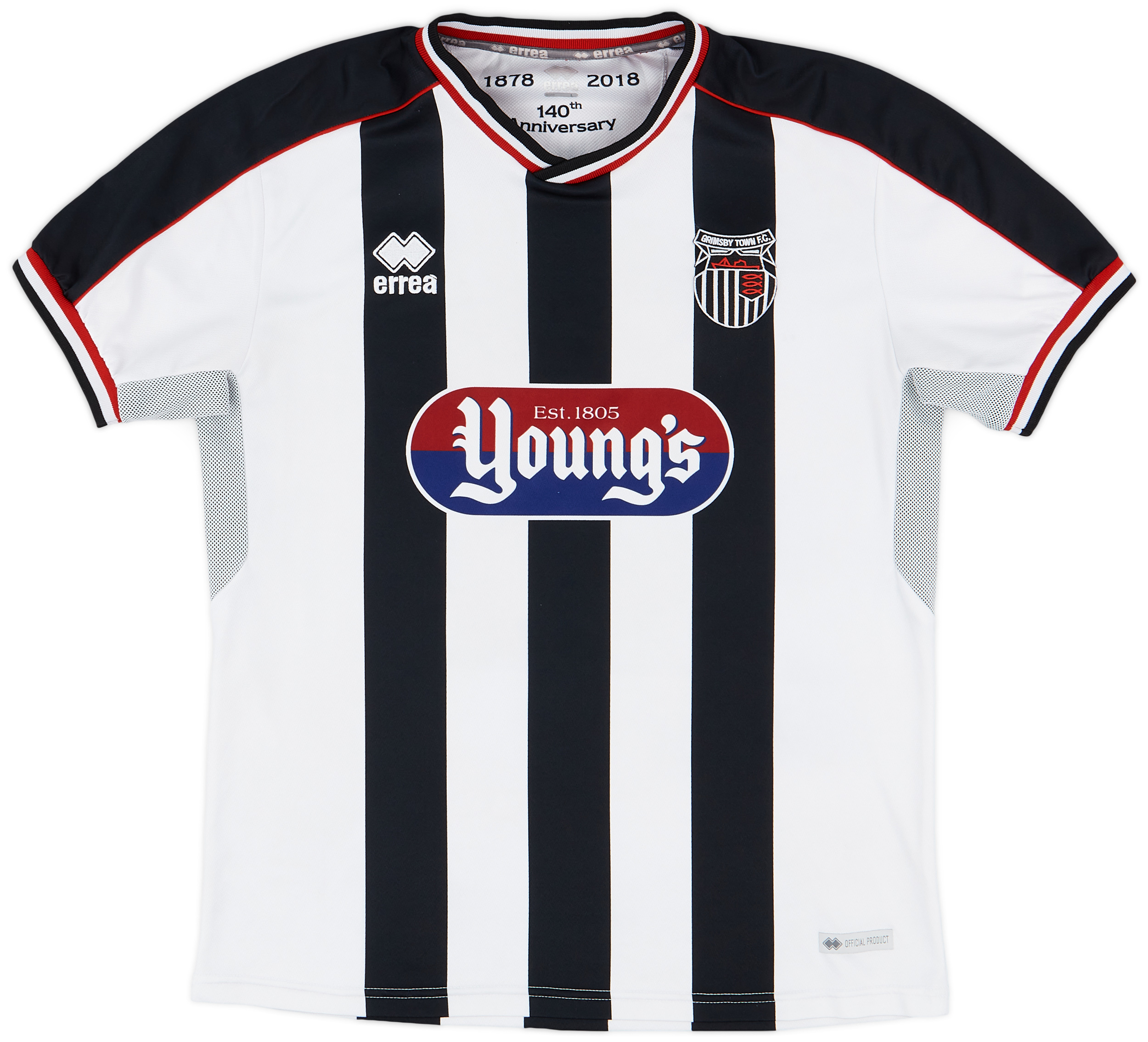 2018-19 Grimsby Town Home Shirt - 9/10 - ()