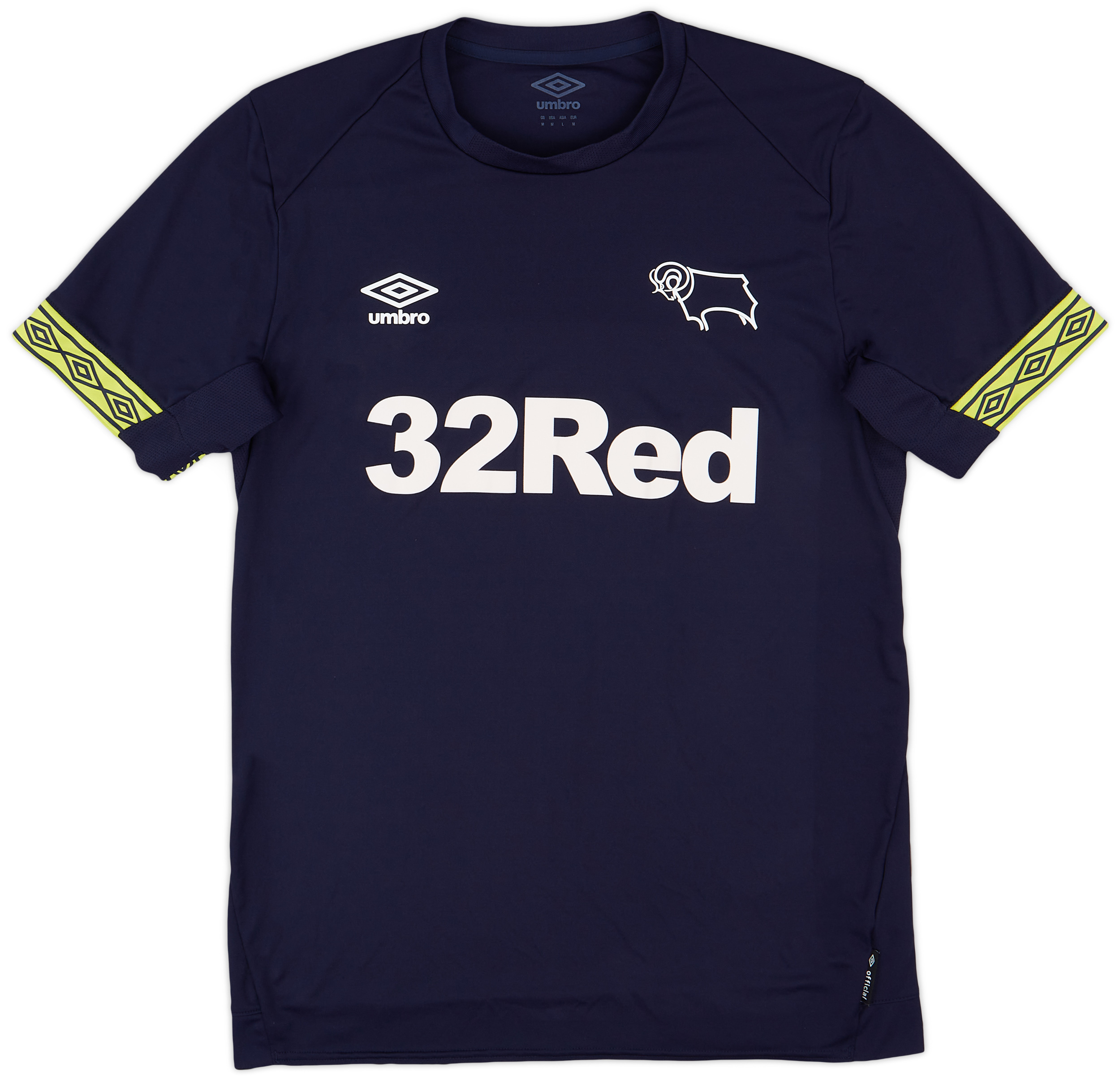 2018-19 Derby County Away Shirt - 8/10 - ()