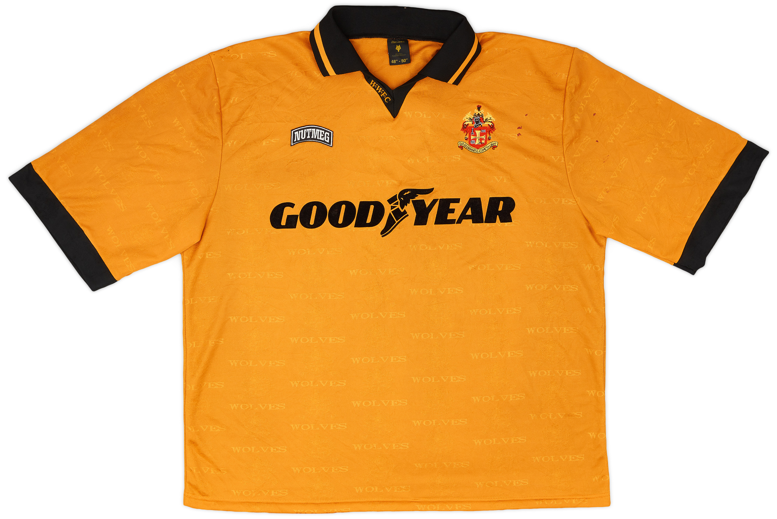1995-96 Wolves Home Shirt - 6/10 - ()
