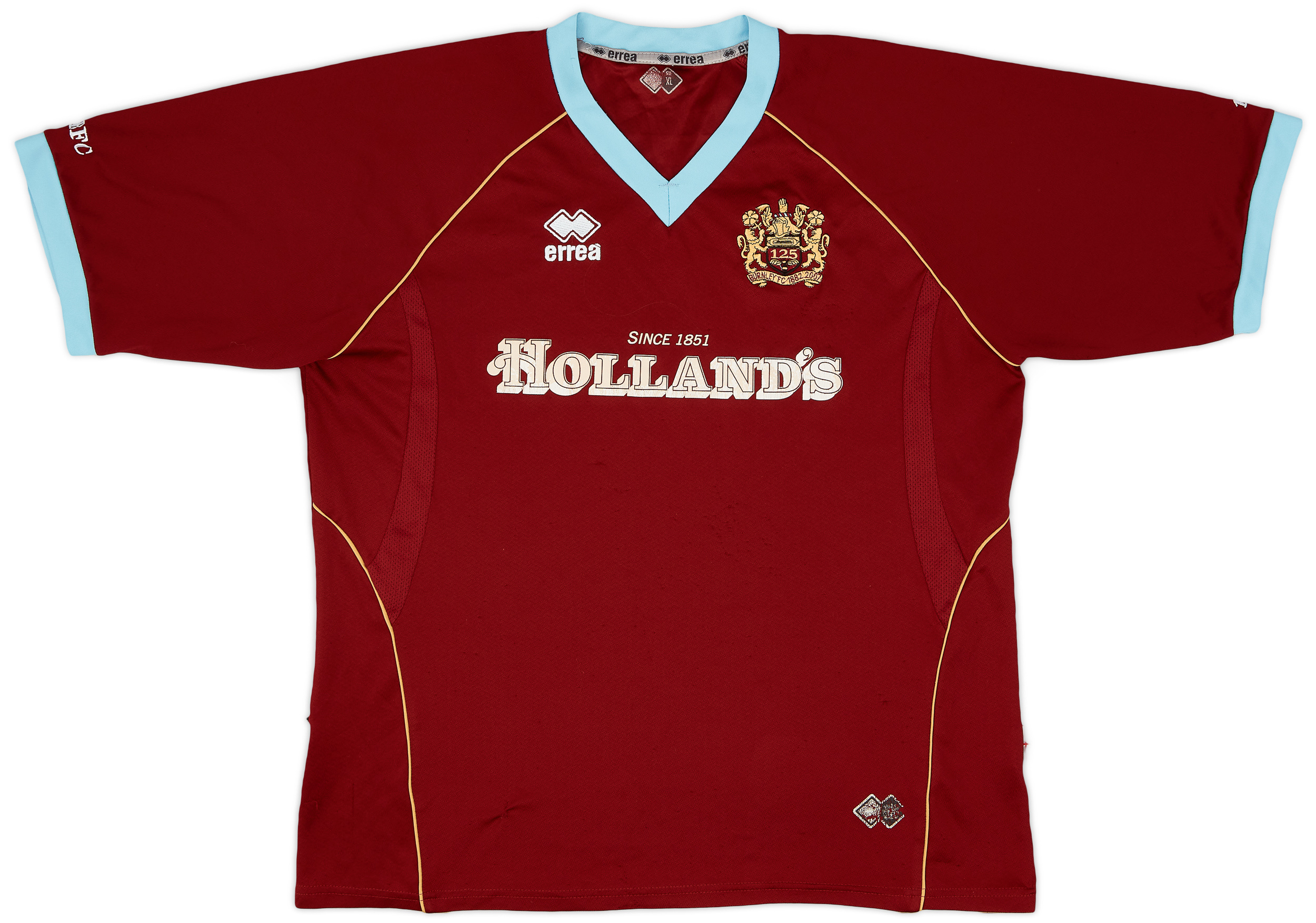 2007-08 Burnley Home Shirt - 8/10 - ()