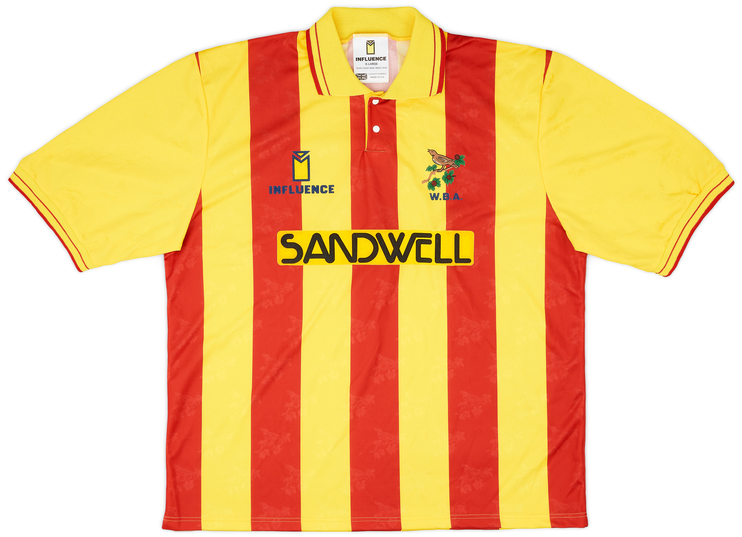 1991-92 West Brom Away Shirt - 9/10 - ()