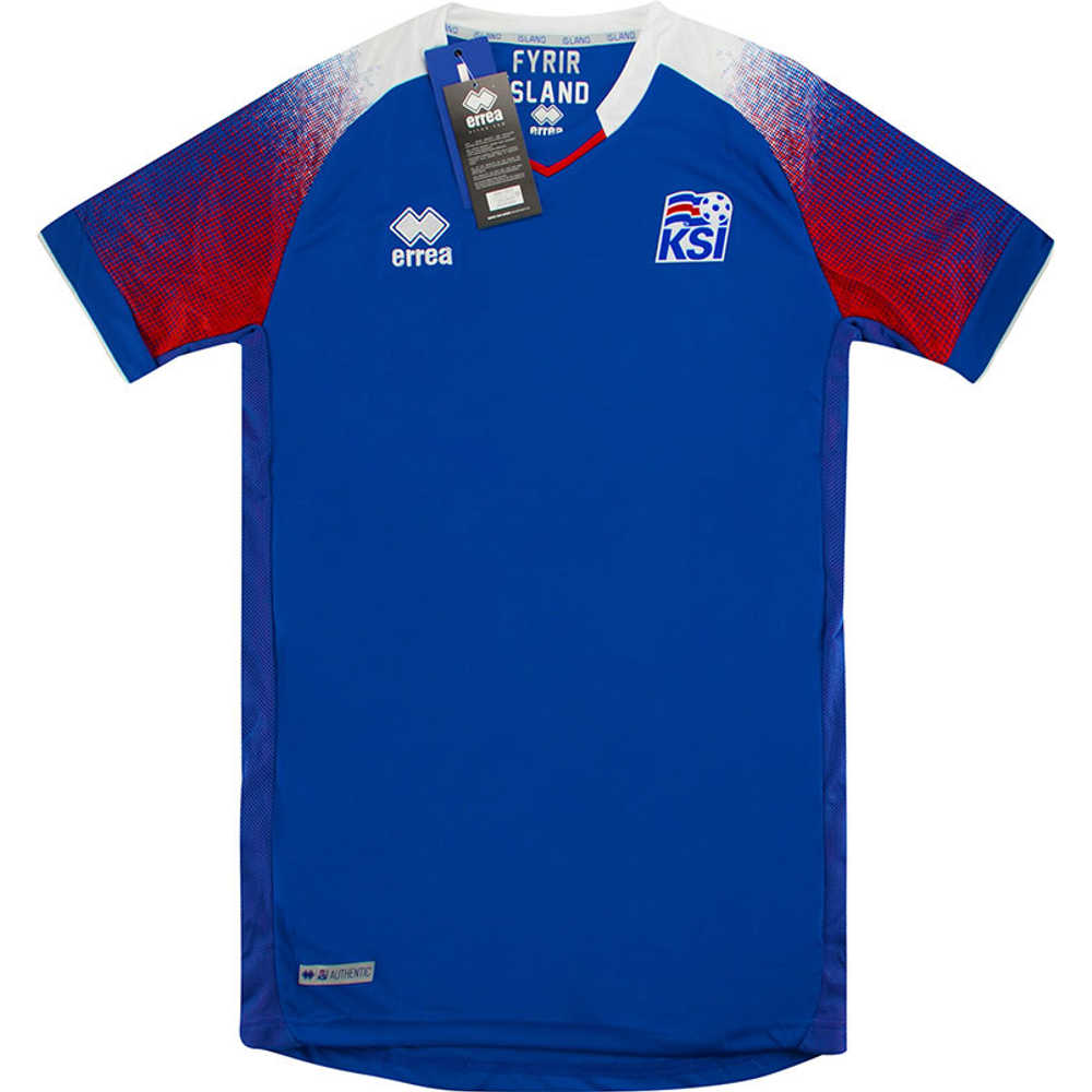 2018-19 Iceland Player Issue Home Shirt *BNIB* L