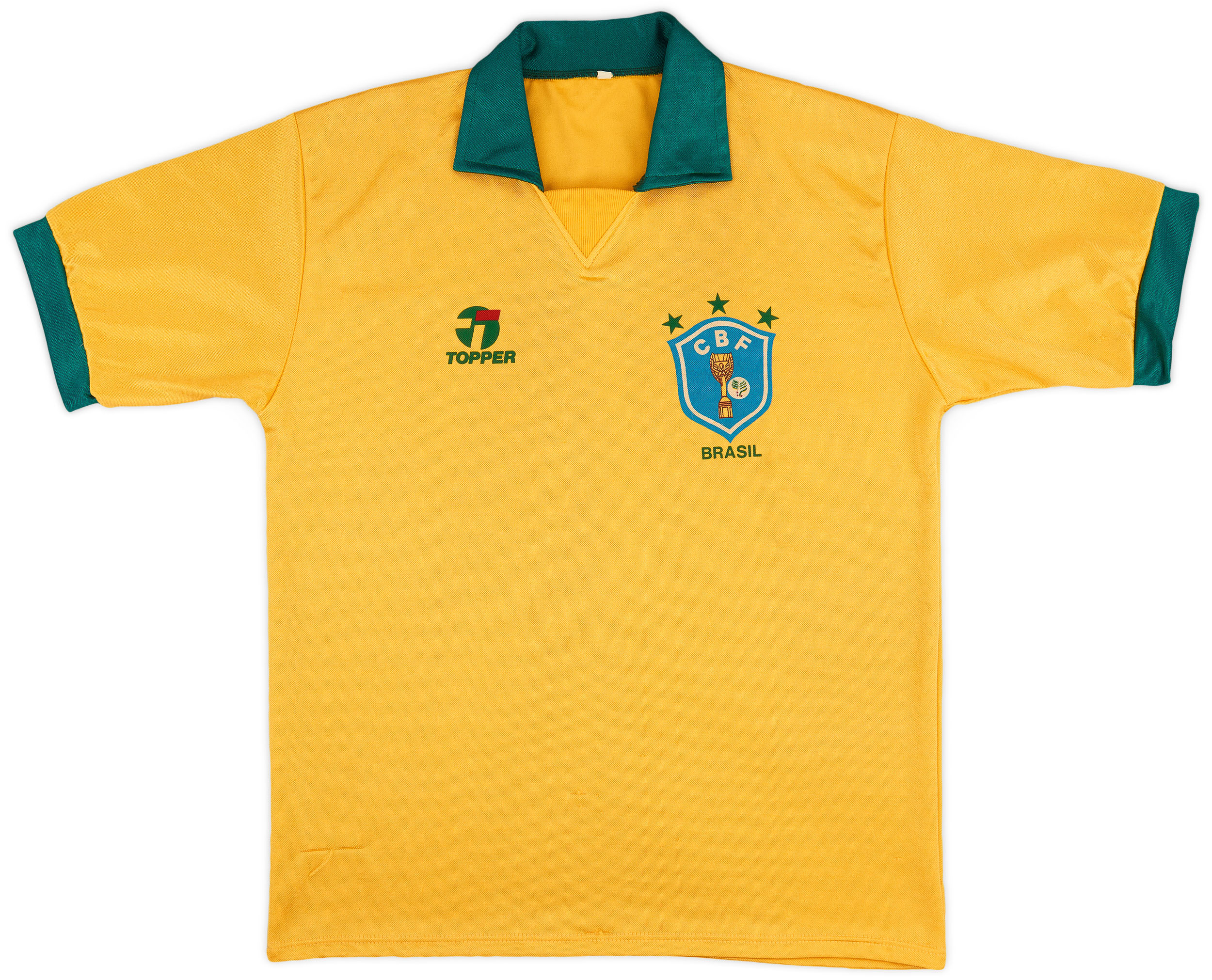 1990 Brazil Home Shirt - 9/10 - ()