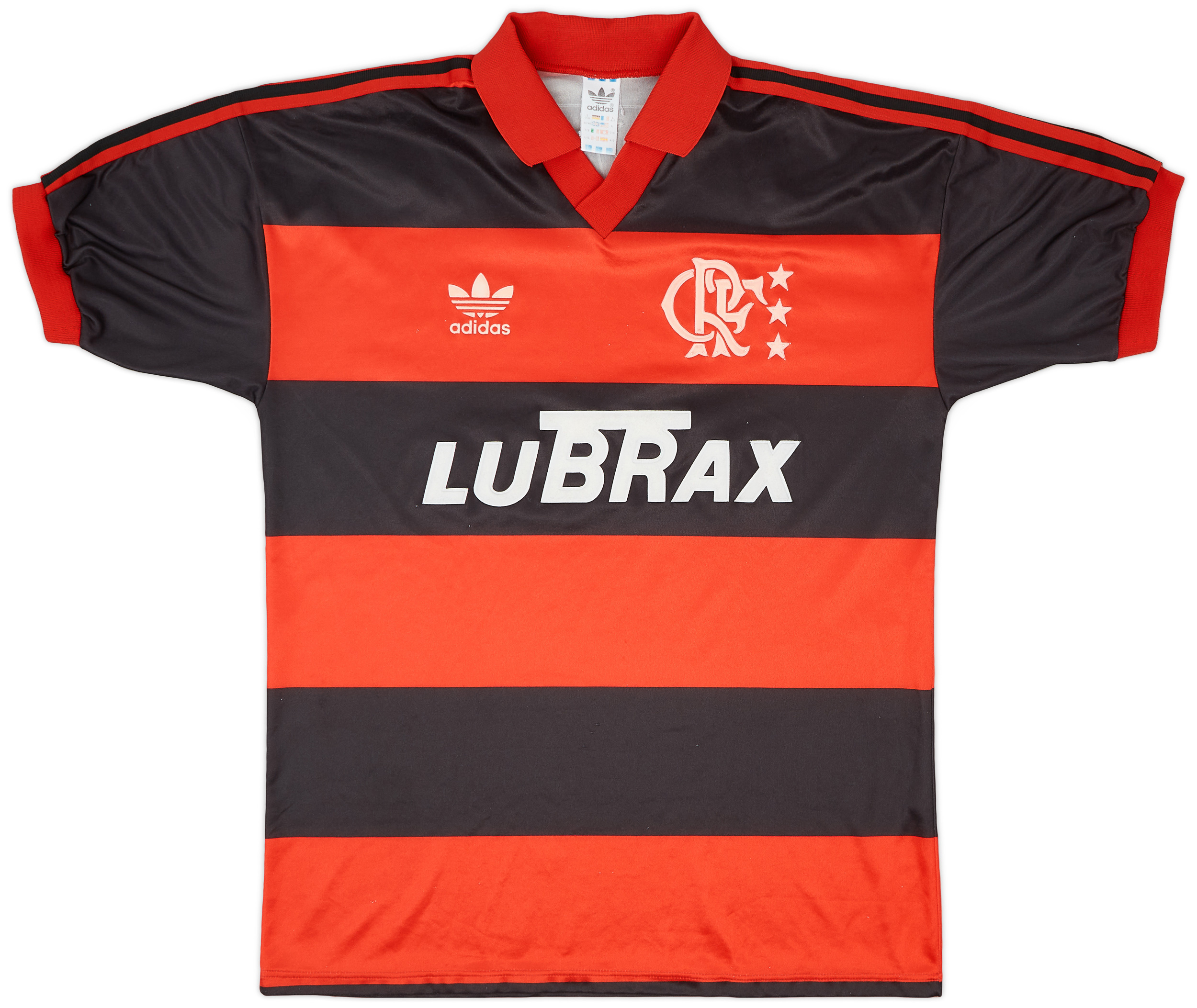 1987-90 Flamengo Home Shirt - 8/10 - (/)