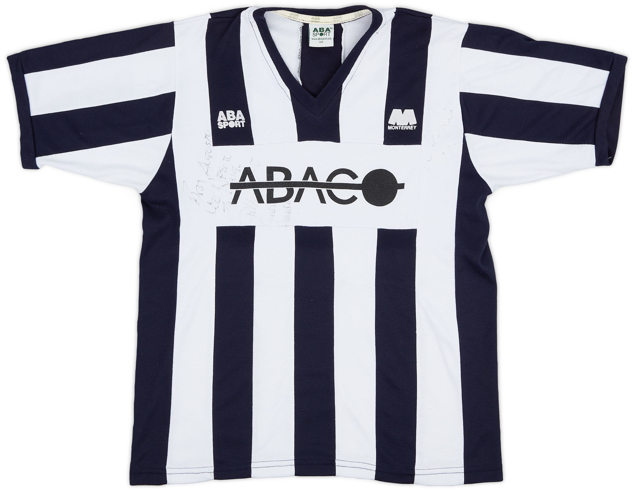 1991-92 Monterrey Signed Home Shirt - 7/10 - ()