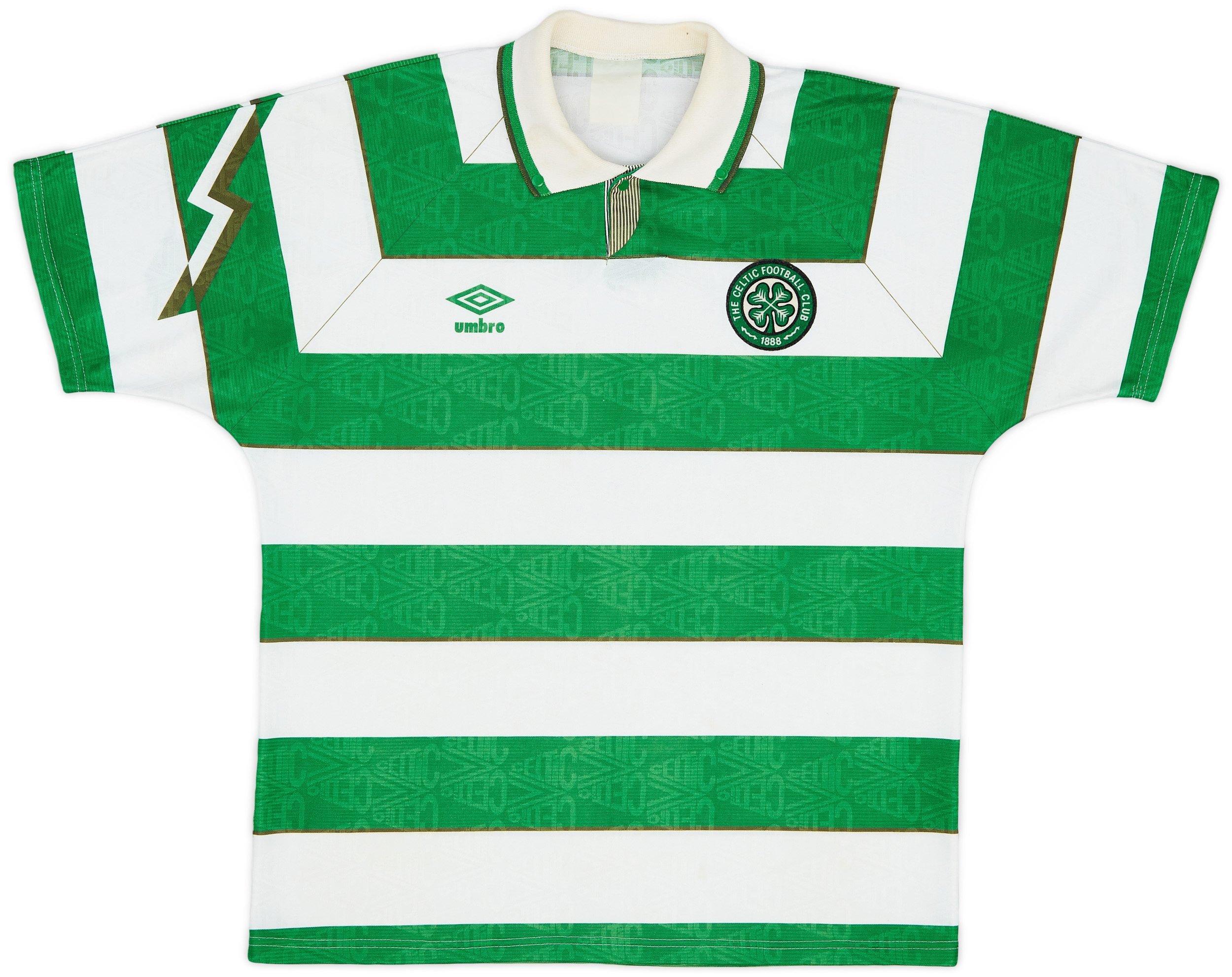 1992-93 Celtic Home Shirt - 8/10 - ()