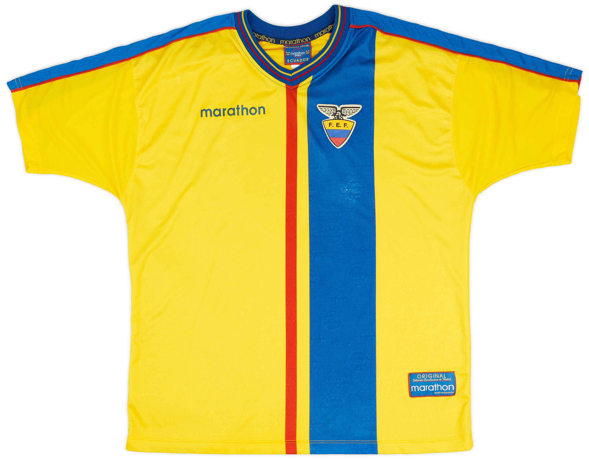 1998-01 Ecuador Home Shirt - 8/10 - ()