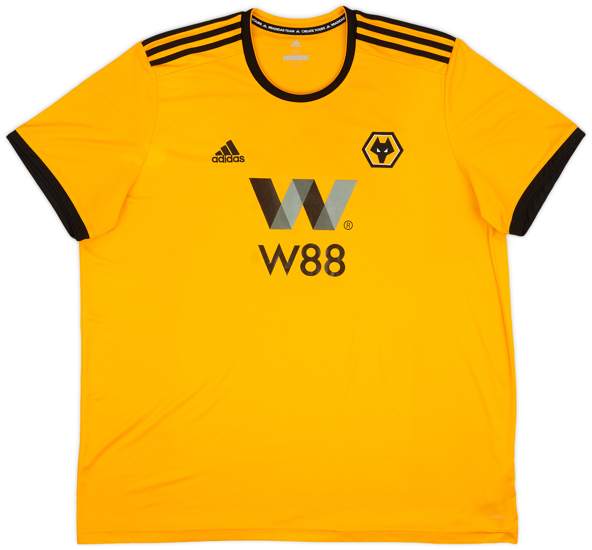 Wolverhampton Wanderers Third football shirt 2020 2021. Sponsored by