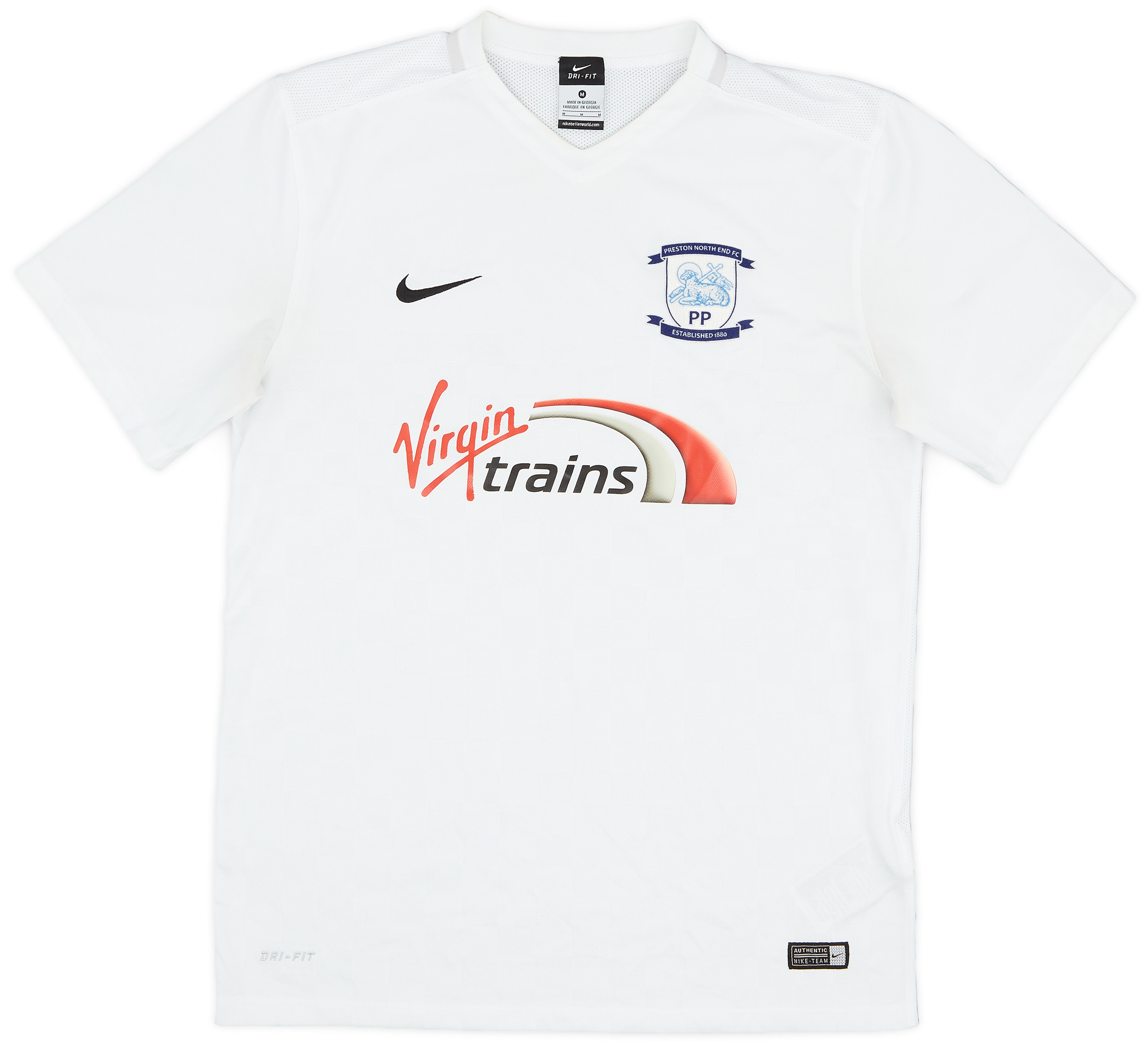 2015-16 Preston North End Home Shirt - 8/10 - ()