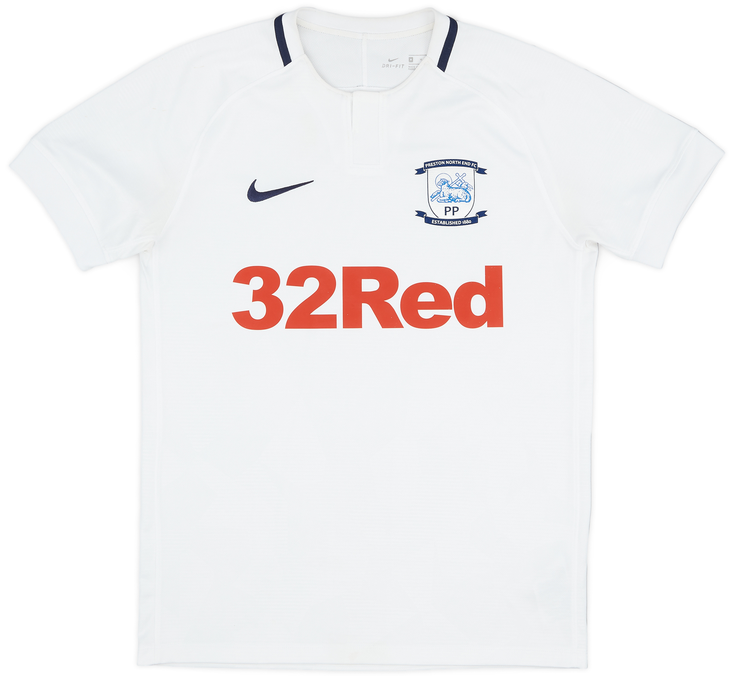 2018-19 Preston North End Home Shirt - 9/10 - ()