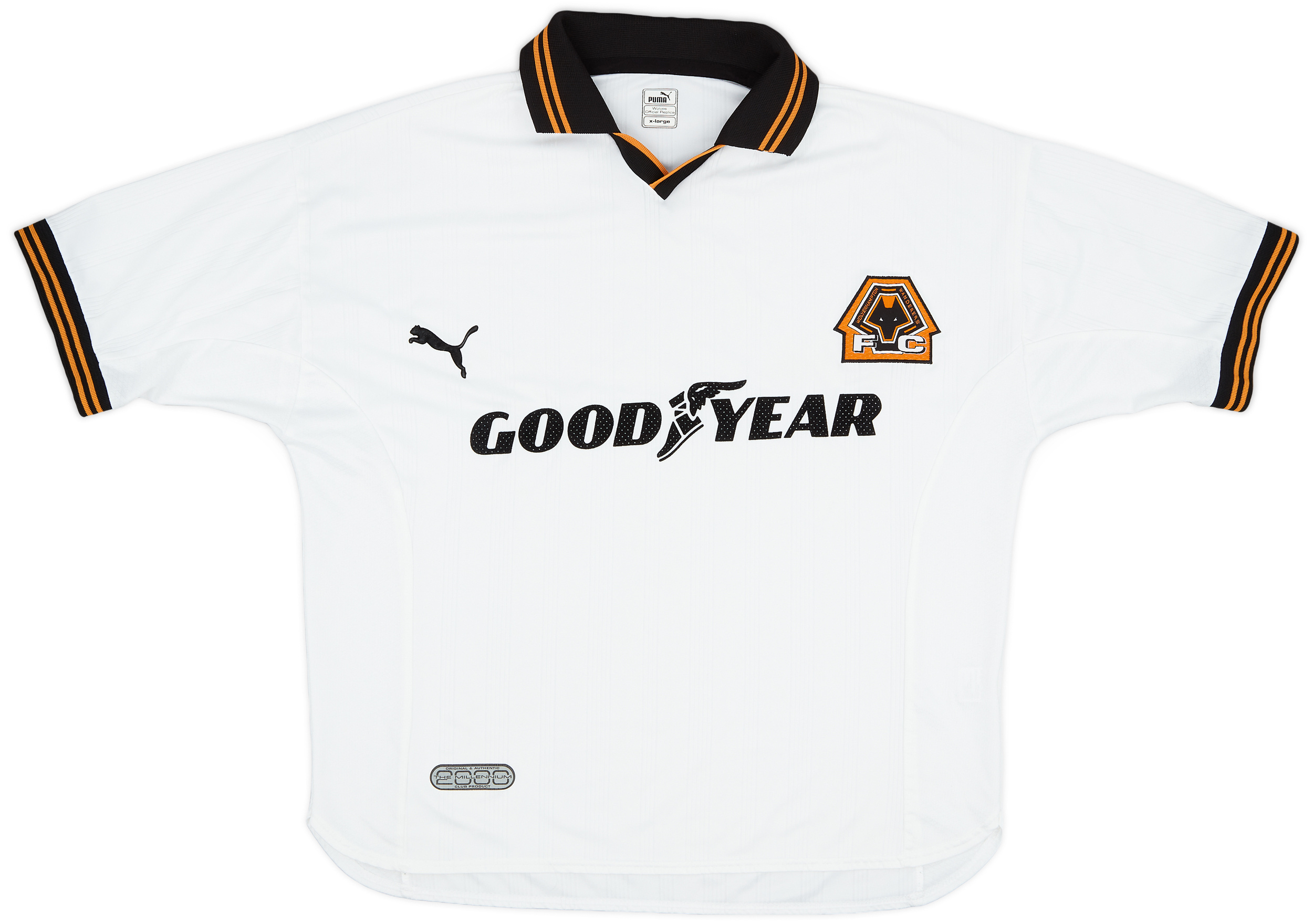 1999-00 Wolves Away Shirt - 9/10 - ()