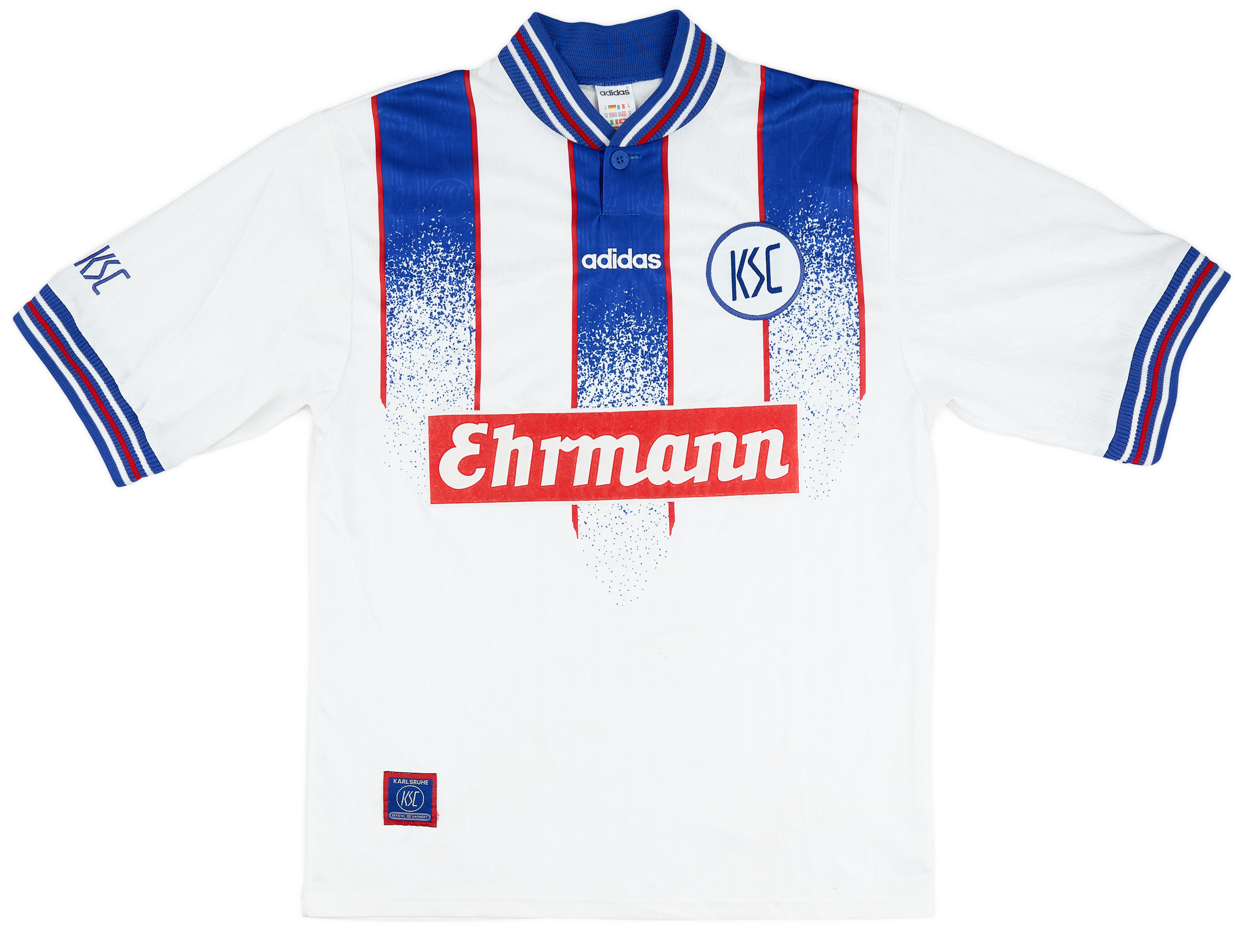 1996-98 Karlsruhe Home Shirt - 8/10 - ()