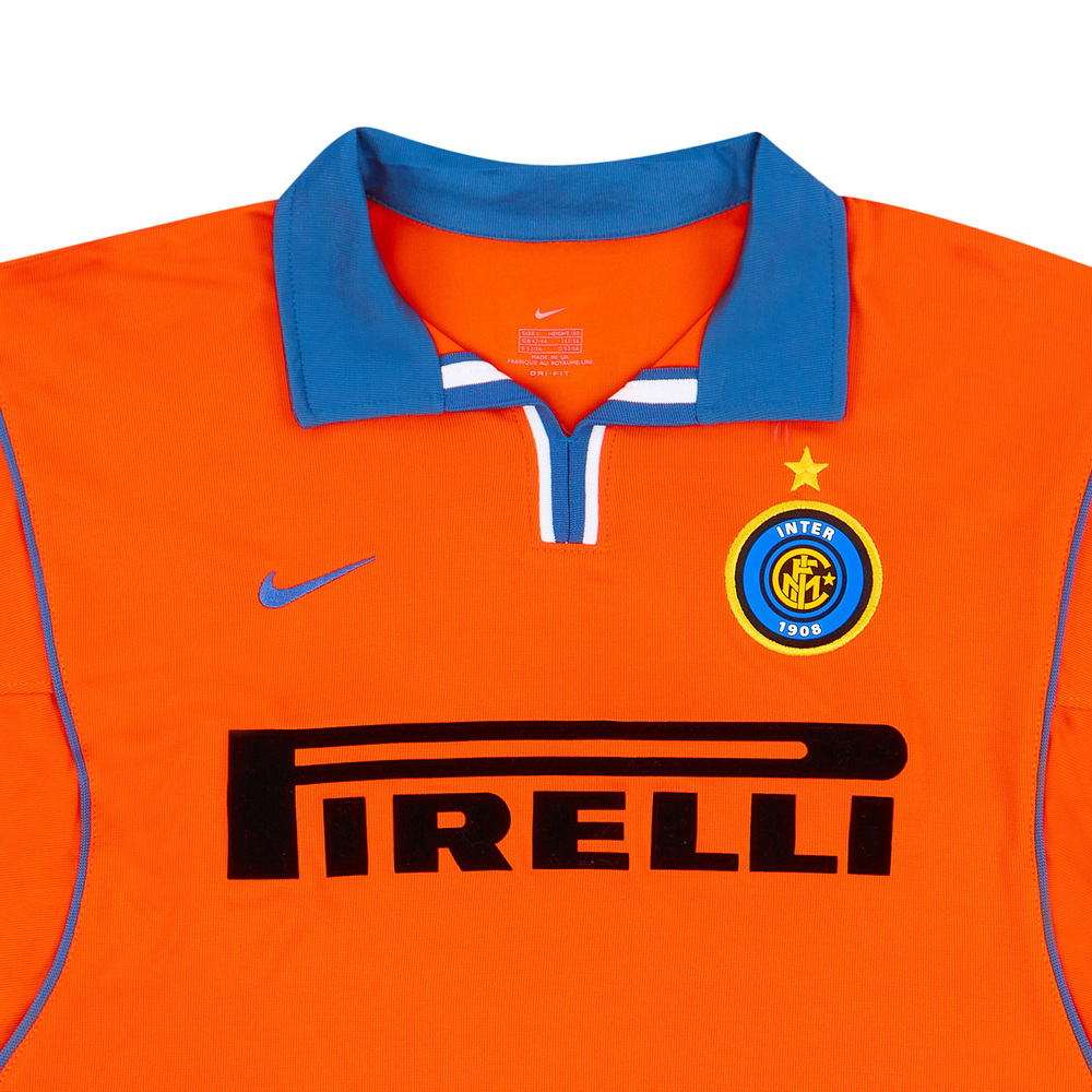 2000-01 Inter Milan Third Shirt Ronaldo #9 *w/Tags* L