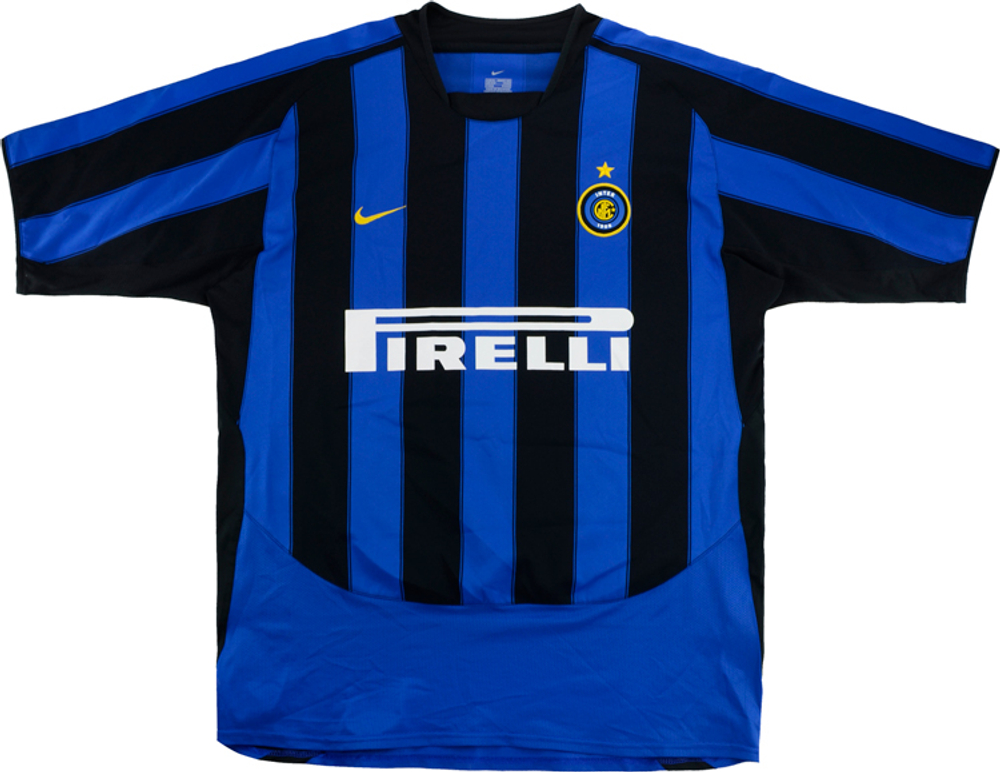 2003-04 Inter Milan Home Shirt Adriano #10 (Very Good) XXL