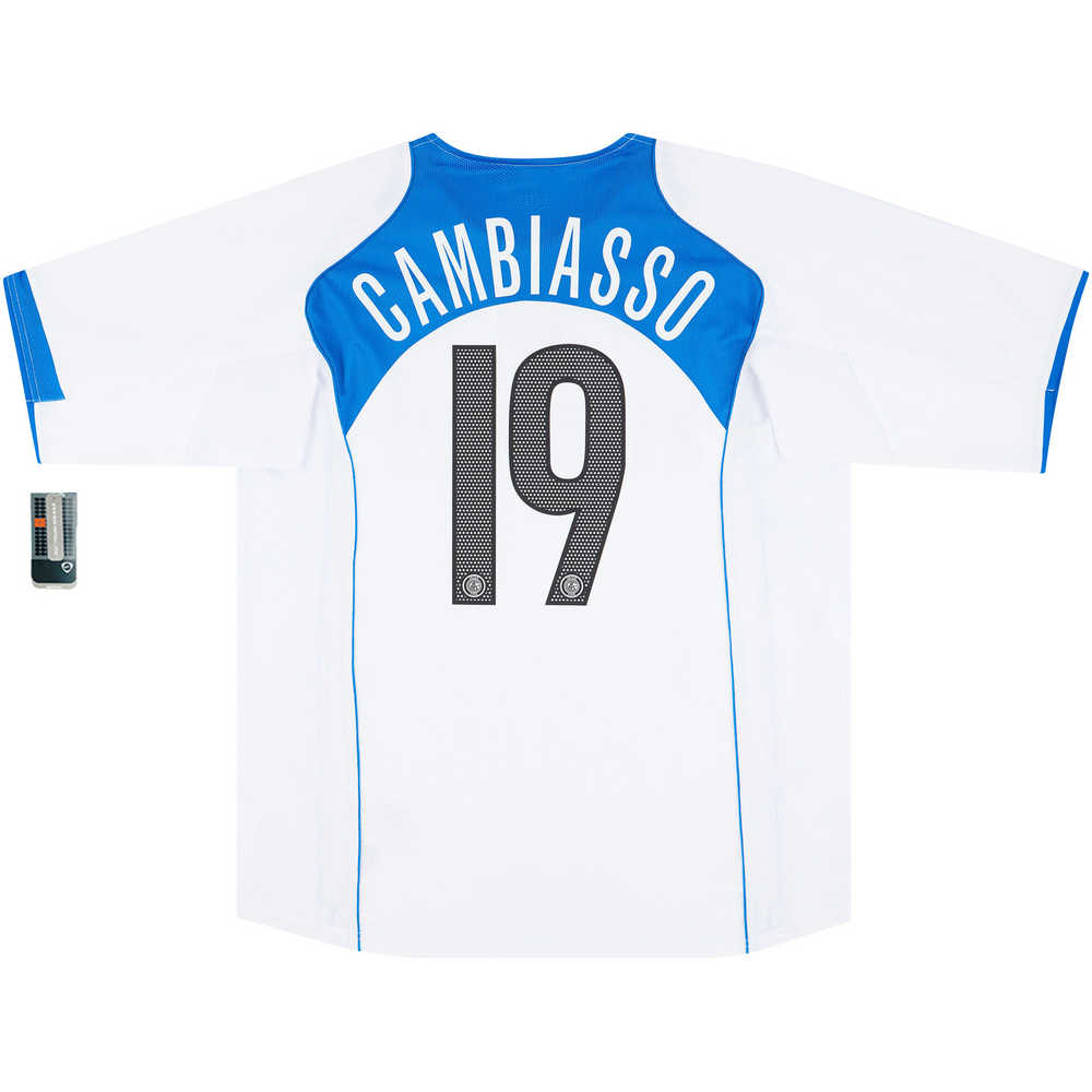 2004-05 Inter Milan Away Shirt Cambiasso #19 *w/Tags* S